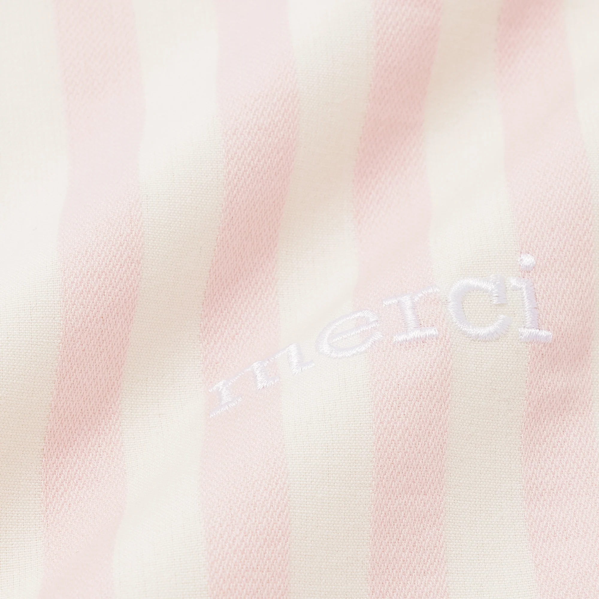 メルシー ストライプ クッションカバー 450×450 ホワイト×ピンク（106） - Image 6