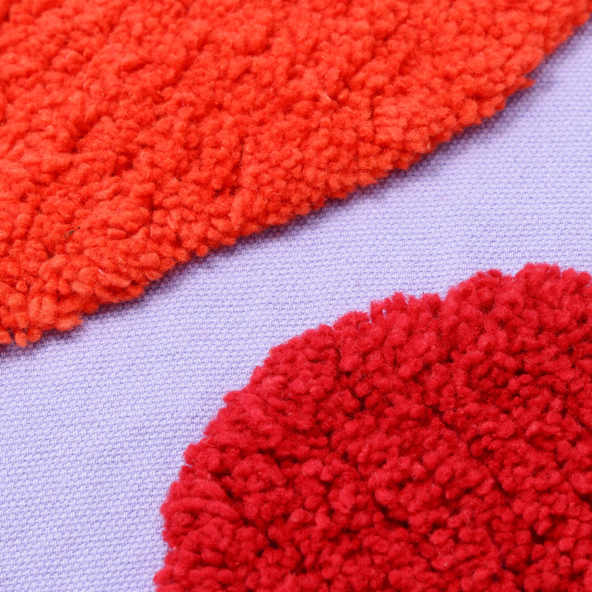 タフトアート クッションカバー 450×450 パープル（E-088） - Image 6