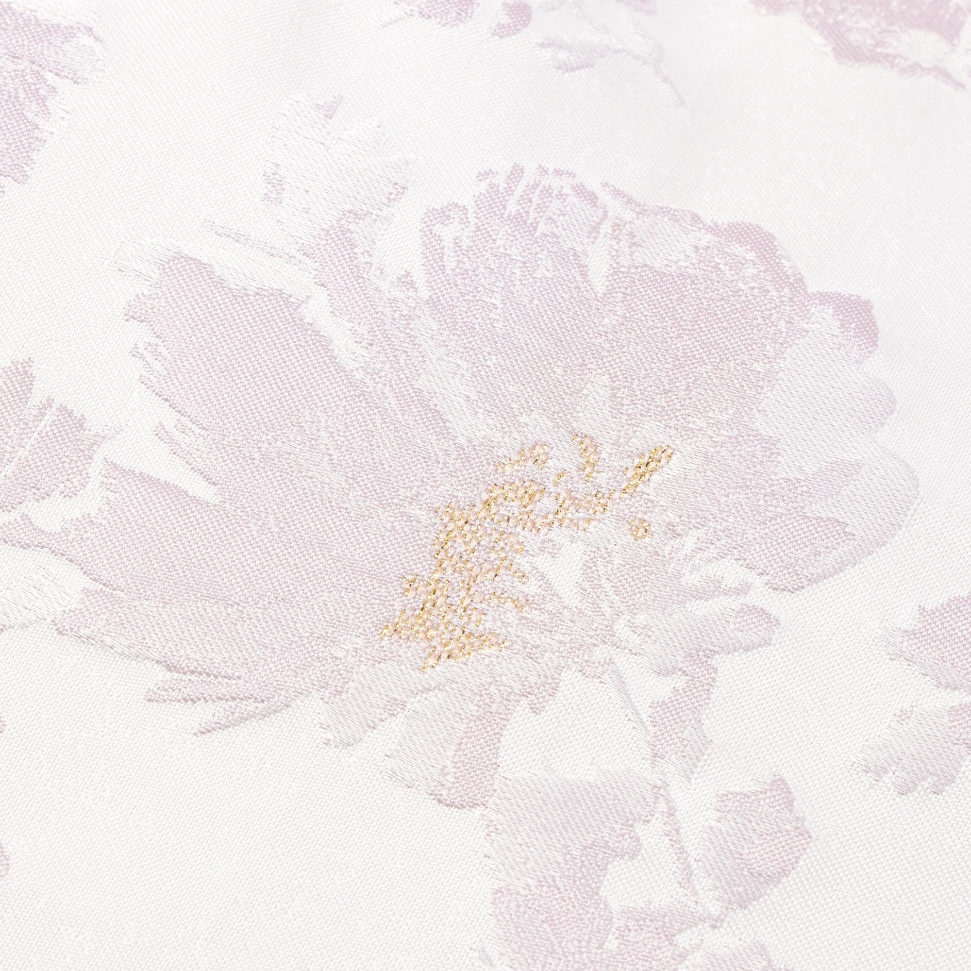 JQフラワー クッションカバー 450×450 ホワイト×ピンク（058） - Image 3