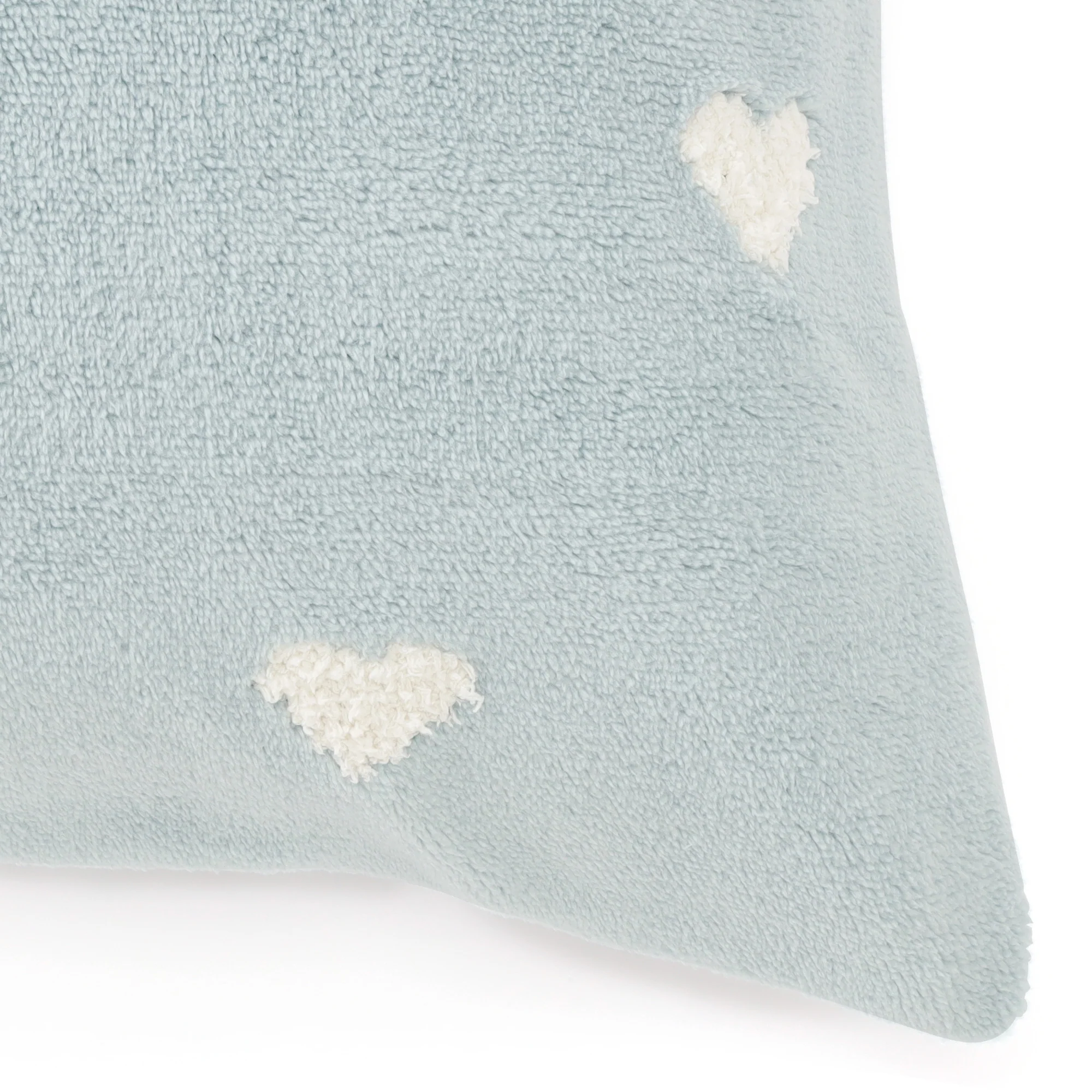 WARMY ハート まくらカバー 50×70 ブルー - Image 6