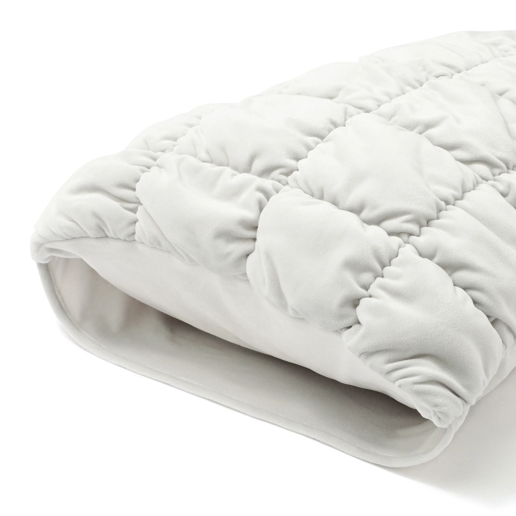 WARMY スクエアキルト まくらカバー 700×500 グレー - Image 5