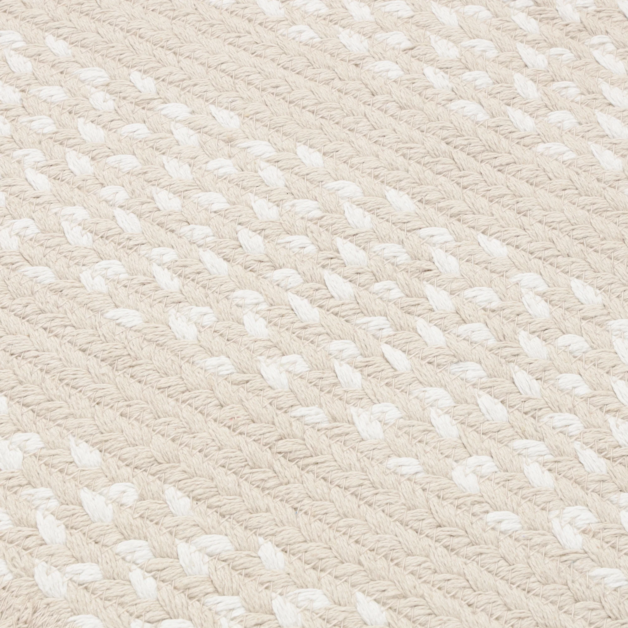 マリス コットン ラグ M 2000×1400 ベージュ×ホワイト - Image 5