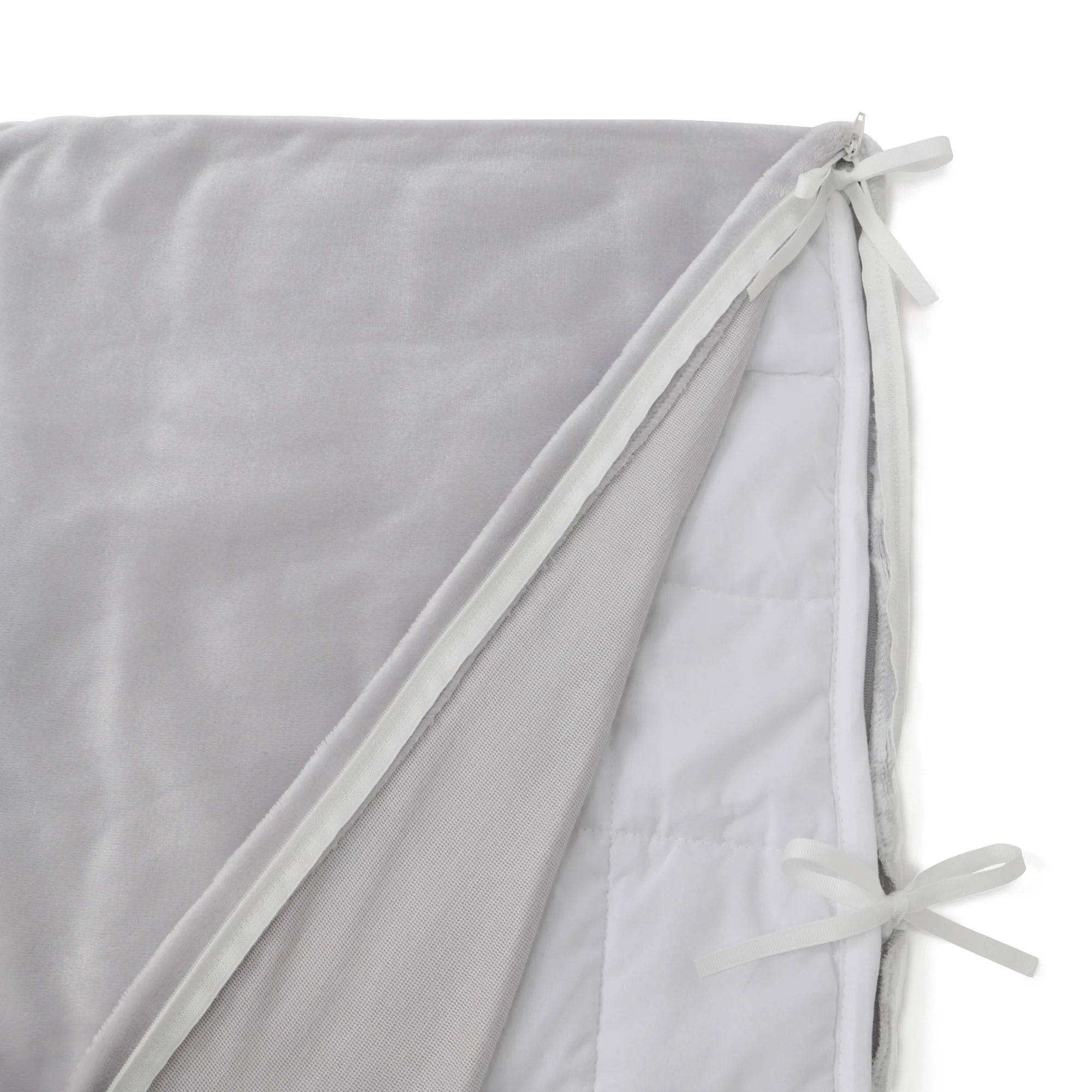 【EC限定】WARMY 重たいブランケット（毛布） ダマスク ダブル 1800×2000 グレー - Image 5