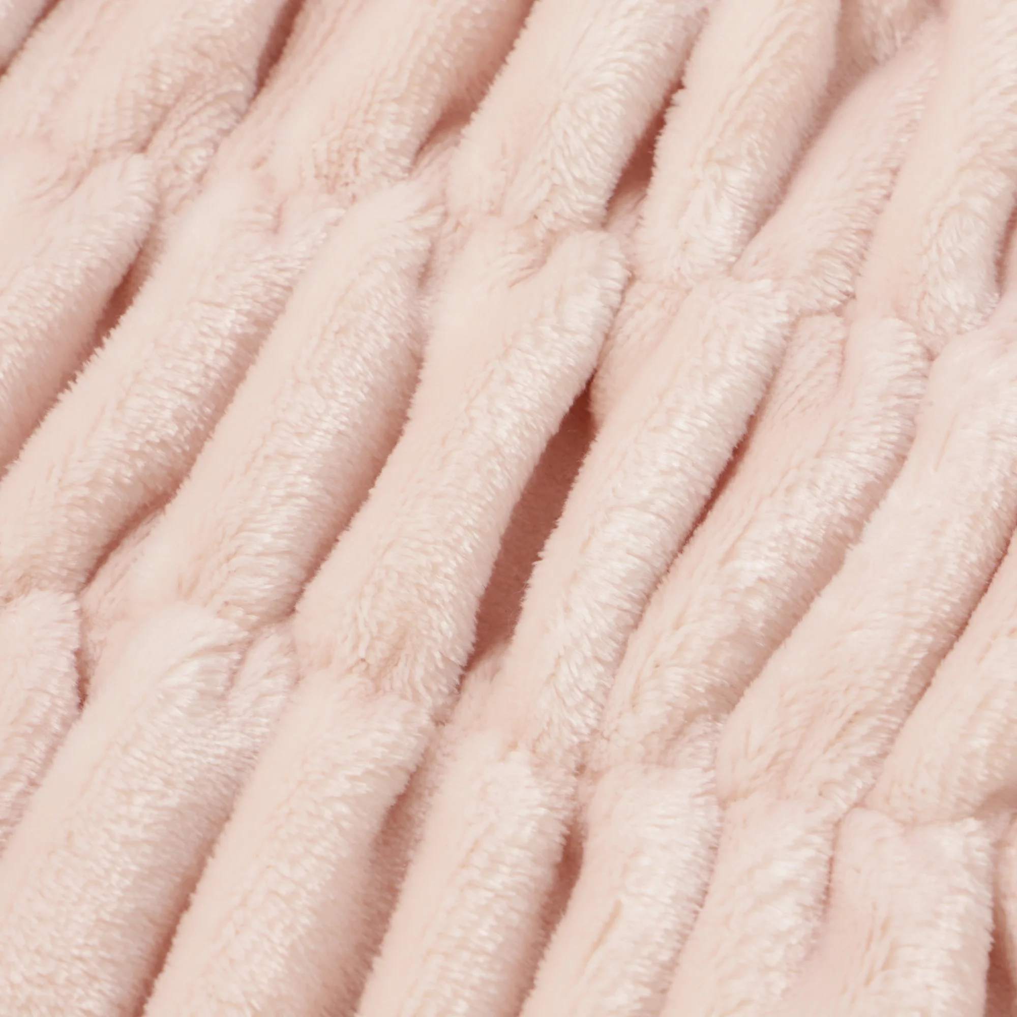 WARMY CICA リップル ブランケット（毛布） シングル 1400×2000 ピンク - Image 4