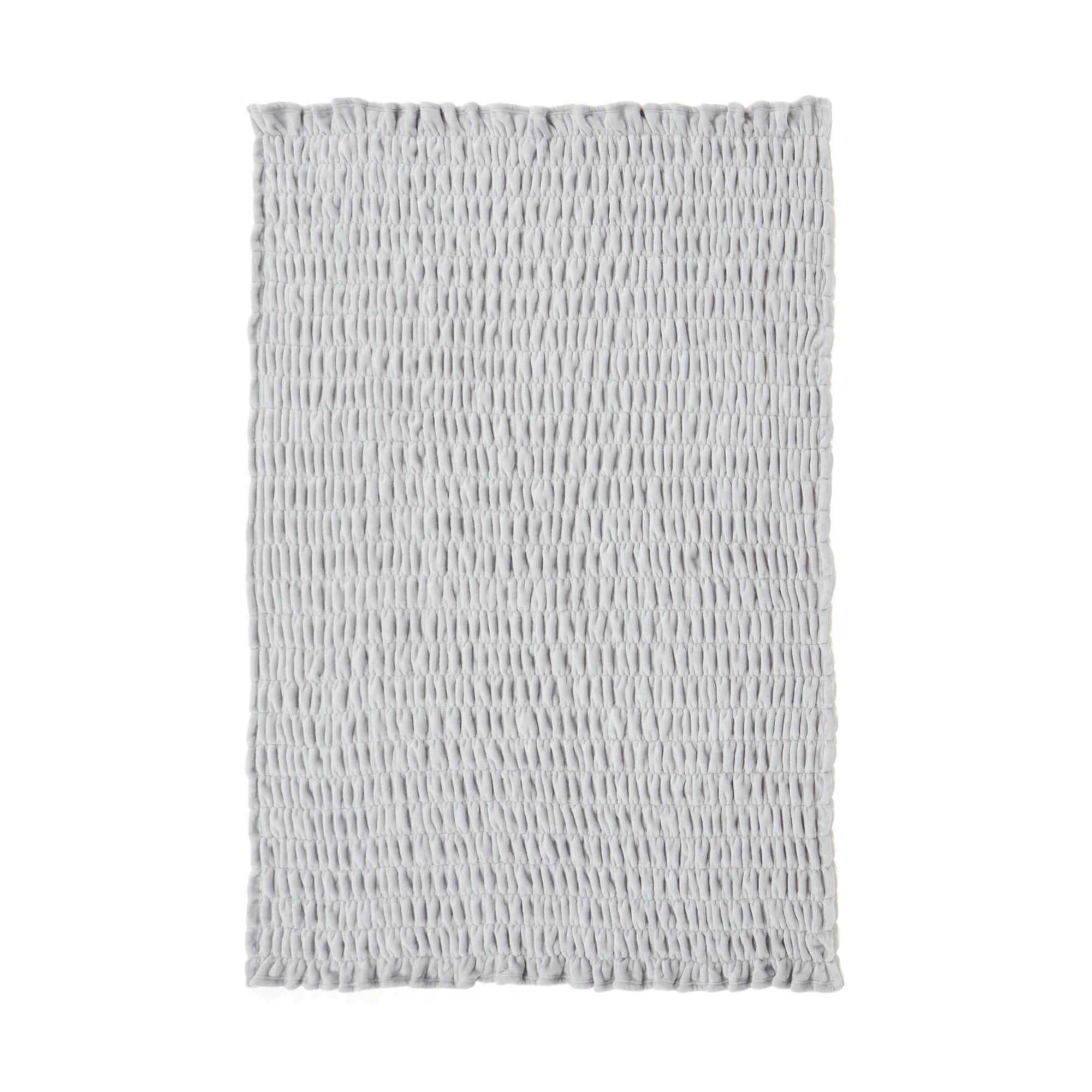 WARMY CICA リップル ブランケット（毛布） ダブル 1800×2000 グレー - Image 5