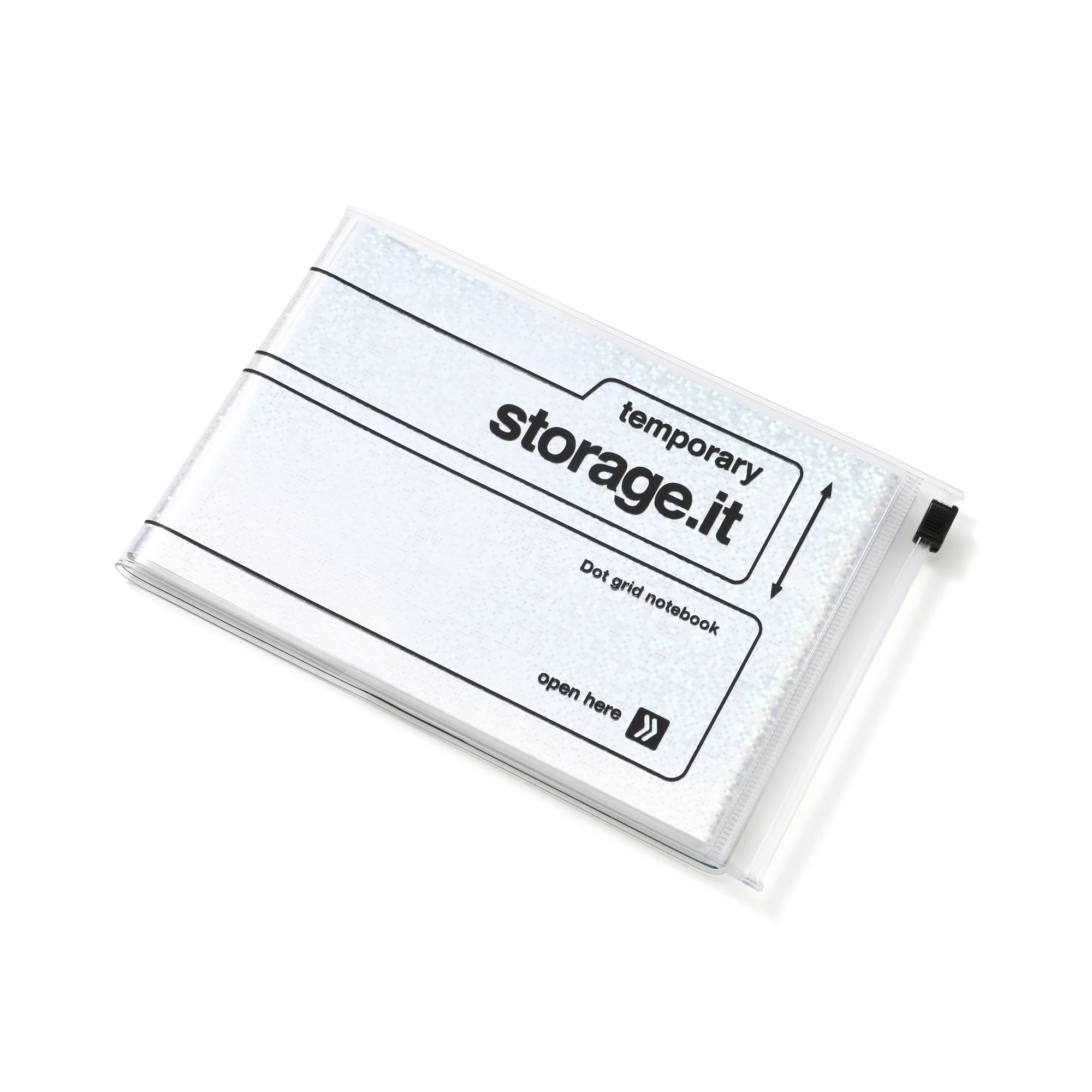 ノート ストレージイット 横型 シルバー - Image 3