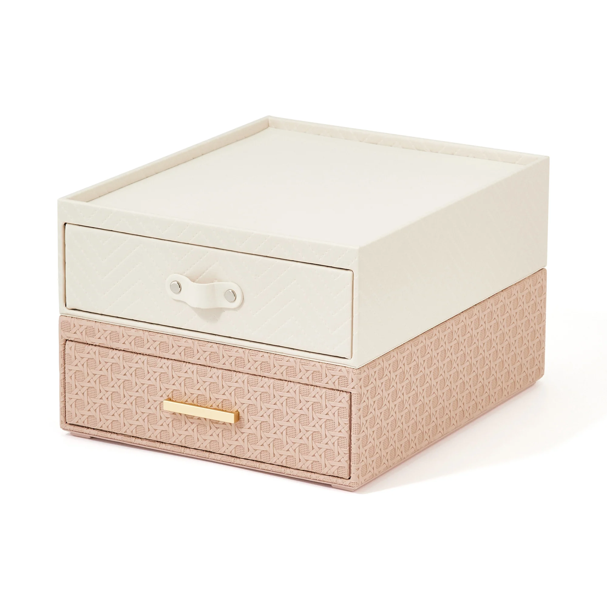 エンボス ステーショナリーボックス L ピンク - Image 8
