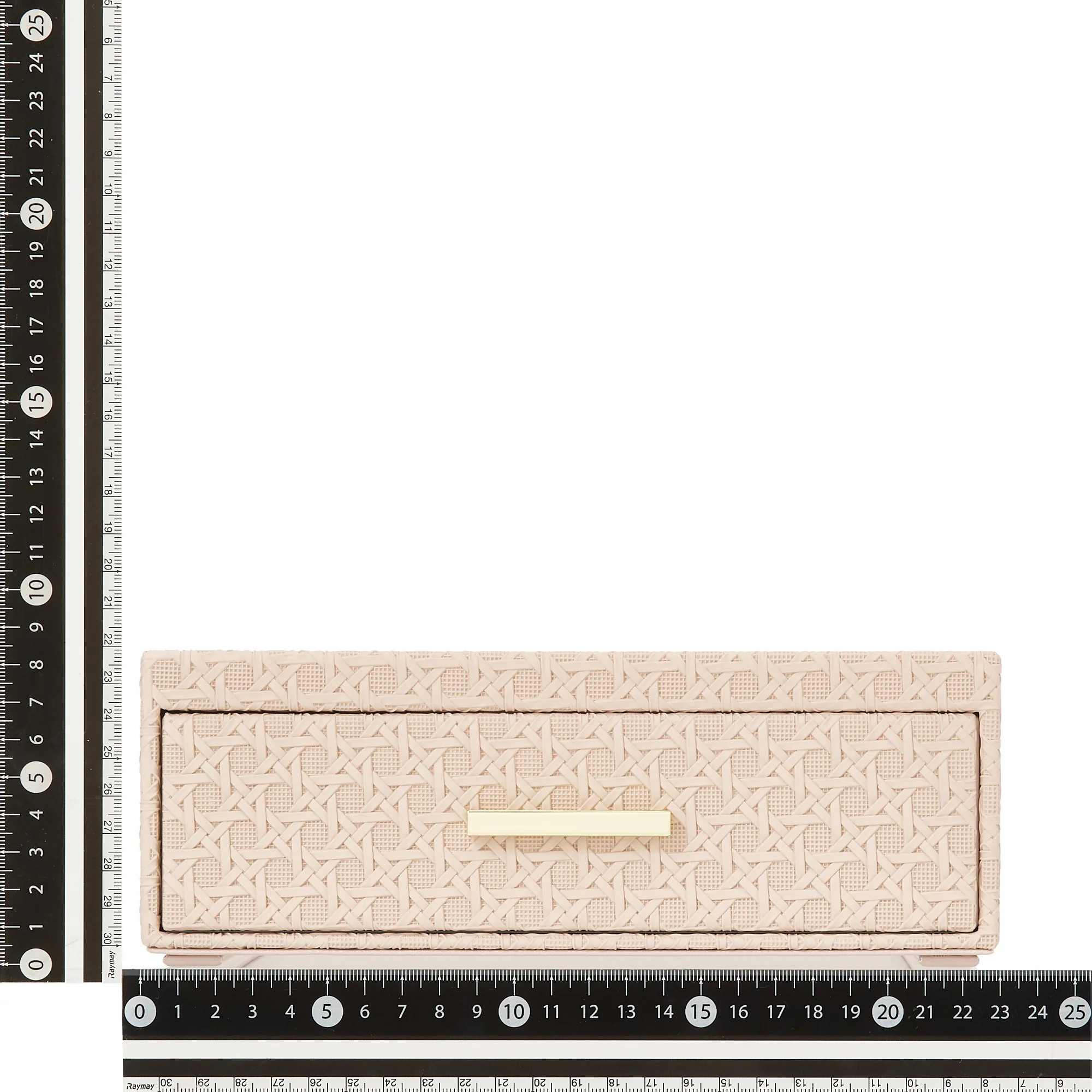 エンボス ステーショナリーボックス L ピンク - Image 9