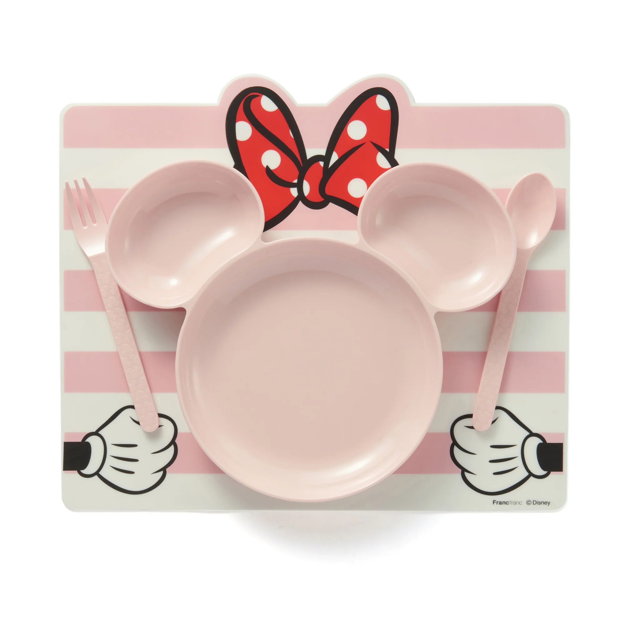 ディズニーシリコーン ランチマット  ピンク - Image 3