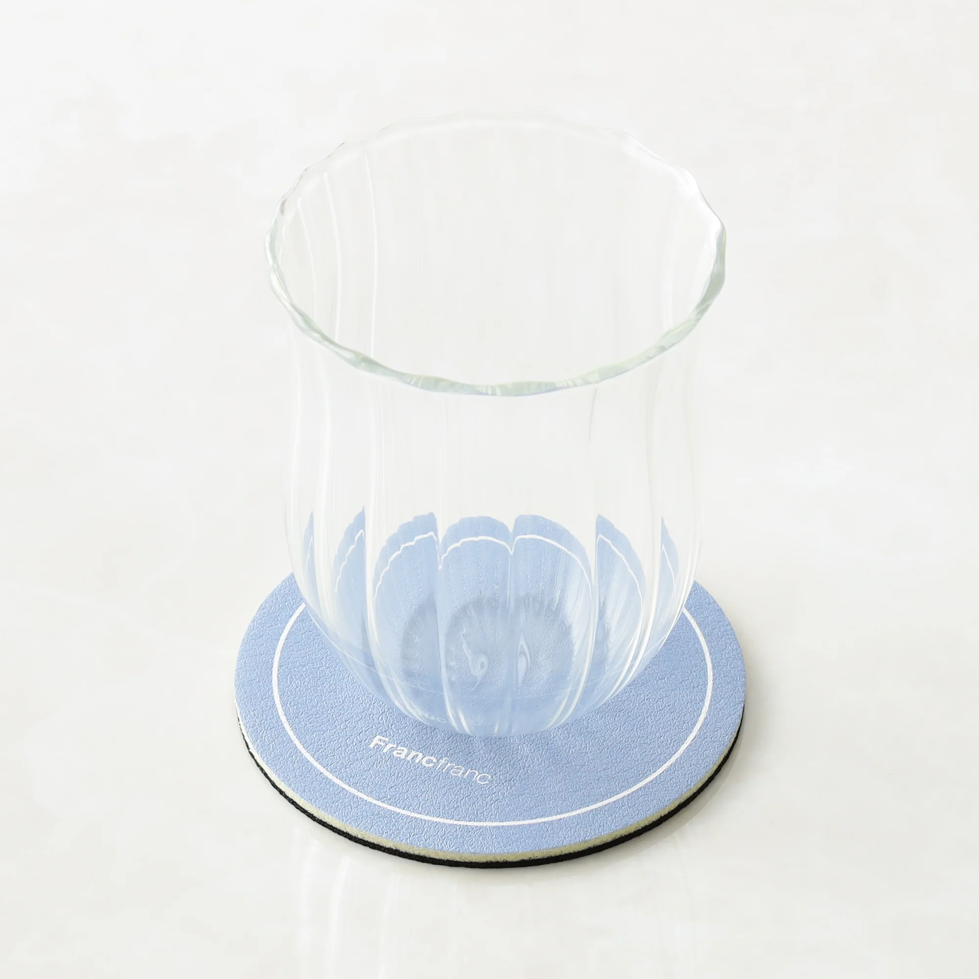 珪藻土入りソフトコースター ブルー - Image 2