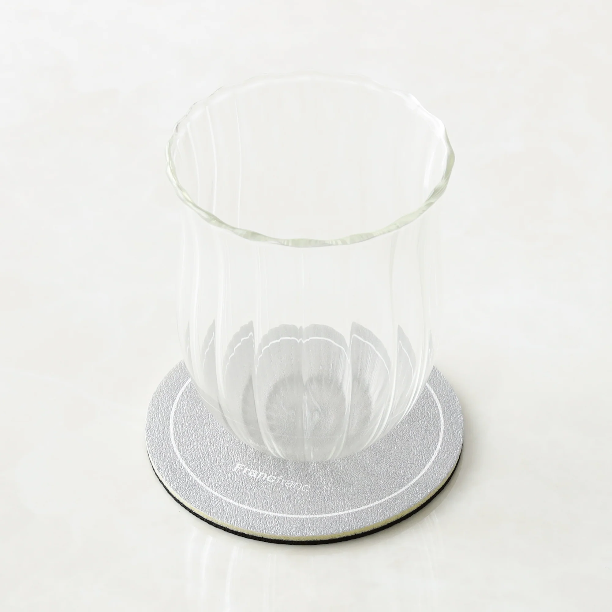 珪藻土入りソフトコースター グレー - Image 2