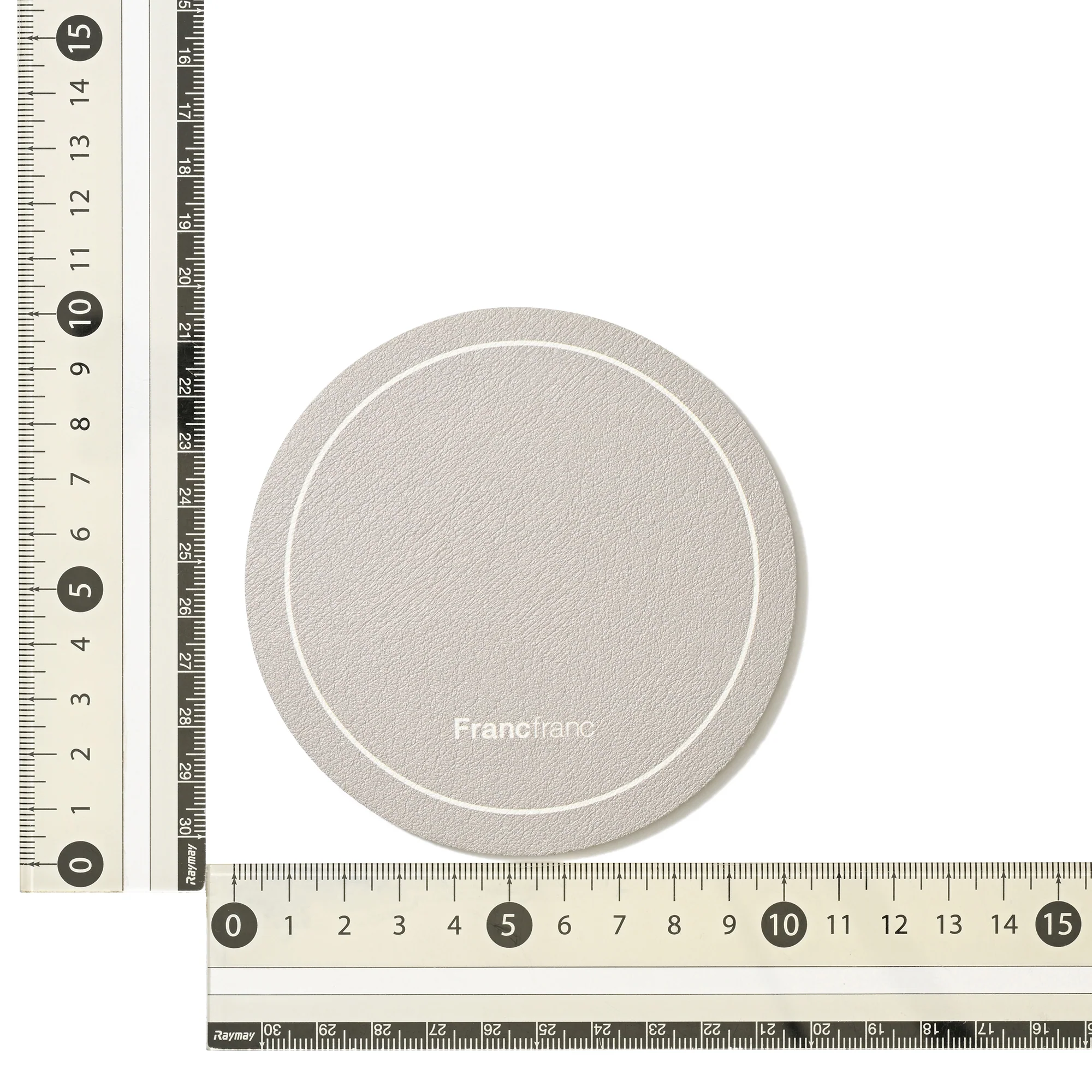 珪藻土入りソフトコースター グレー - Image 6