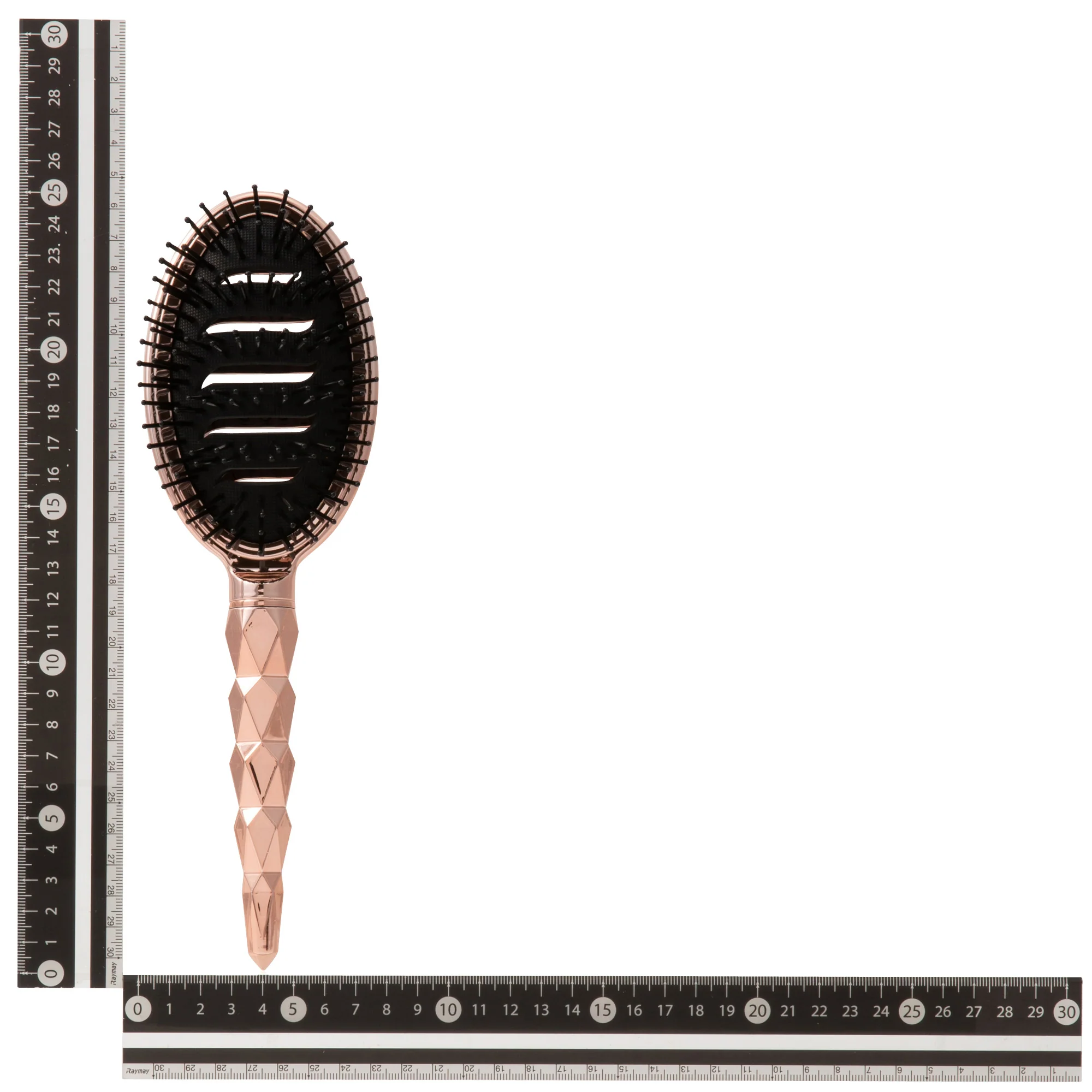 シヴ ベントオーバルヘアブラシ シャイニーピンクゴールド - Image 6