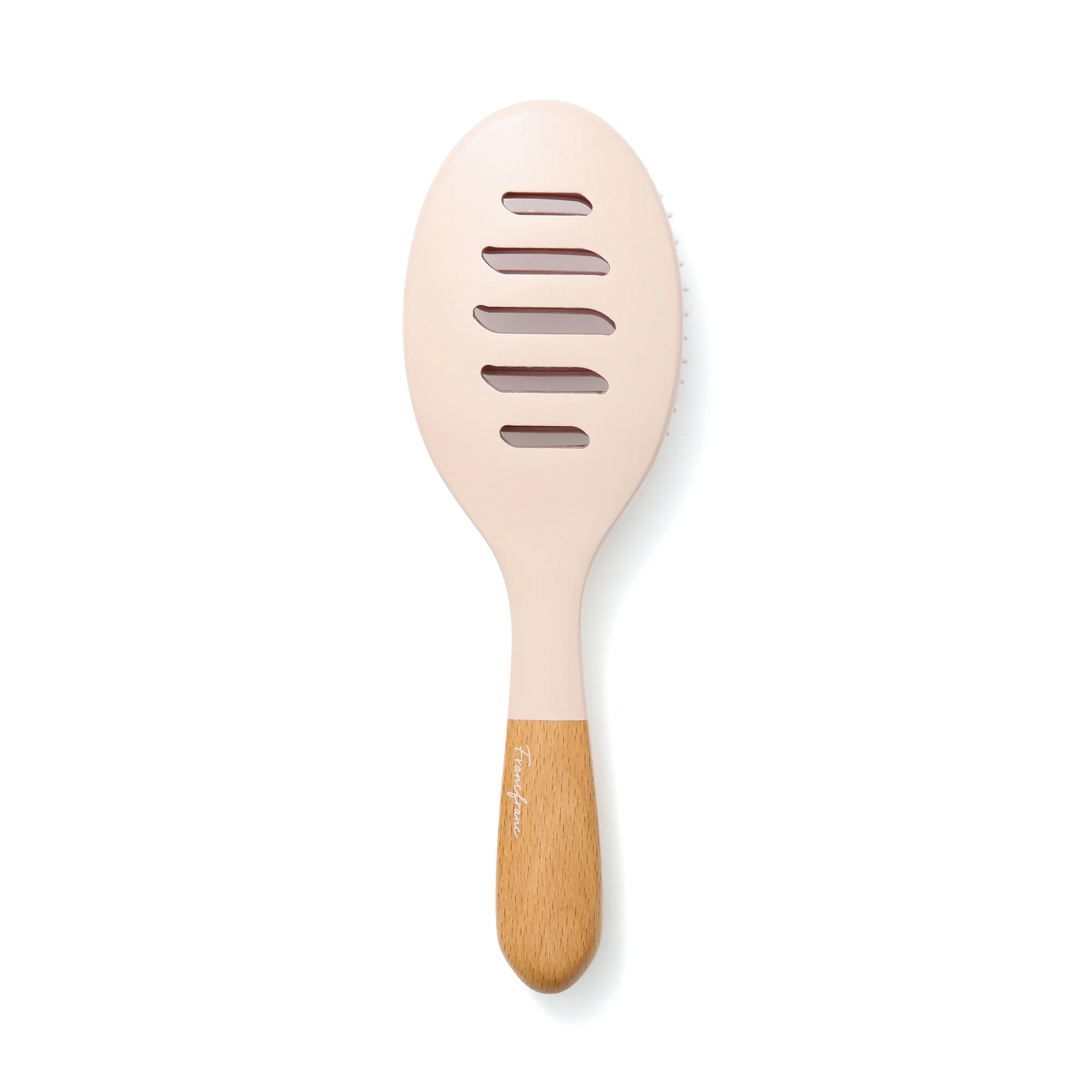 ベントオーバル ヘアブラシ ナチュラル - Image 4