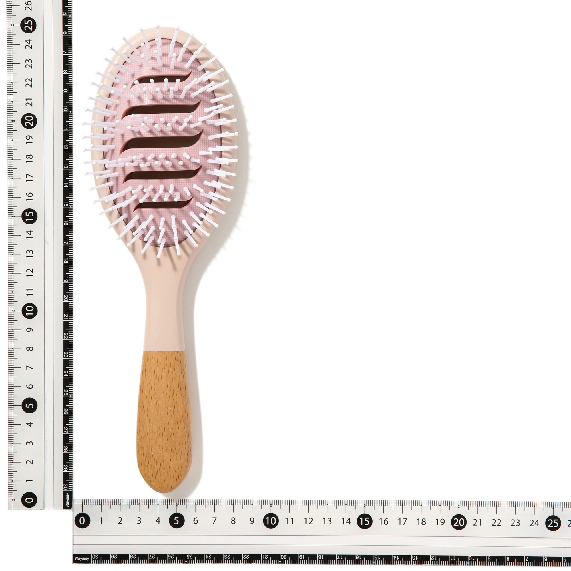 ベントオーバル ヘアブラシ ナチュラル - Image 7