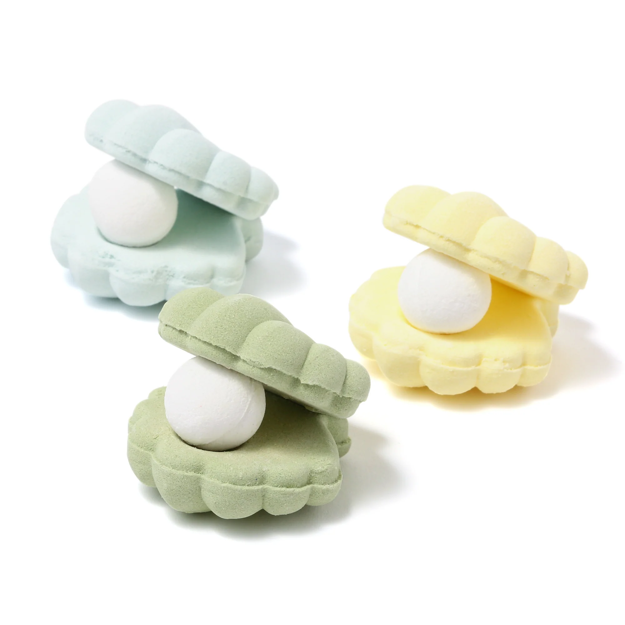 カドミニョン シェルフィズ ライトグリーン（3個セット/入浴剤） - Image 2