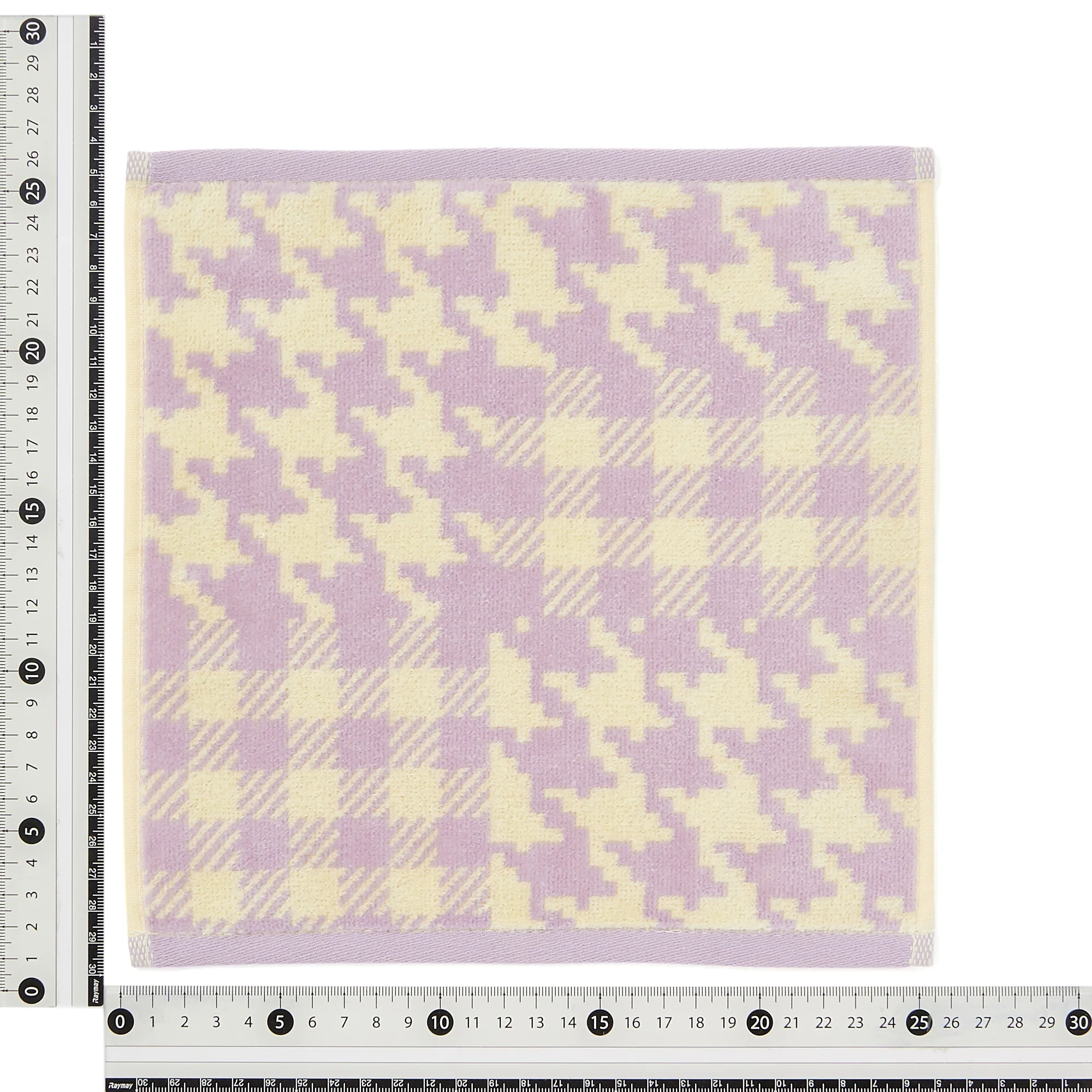 バロット 抗菌防臭ハンカチ 千鳥 パープル - Image 6