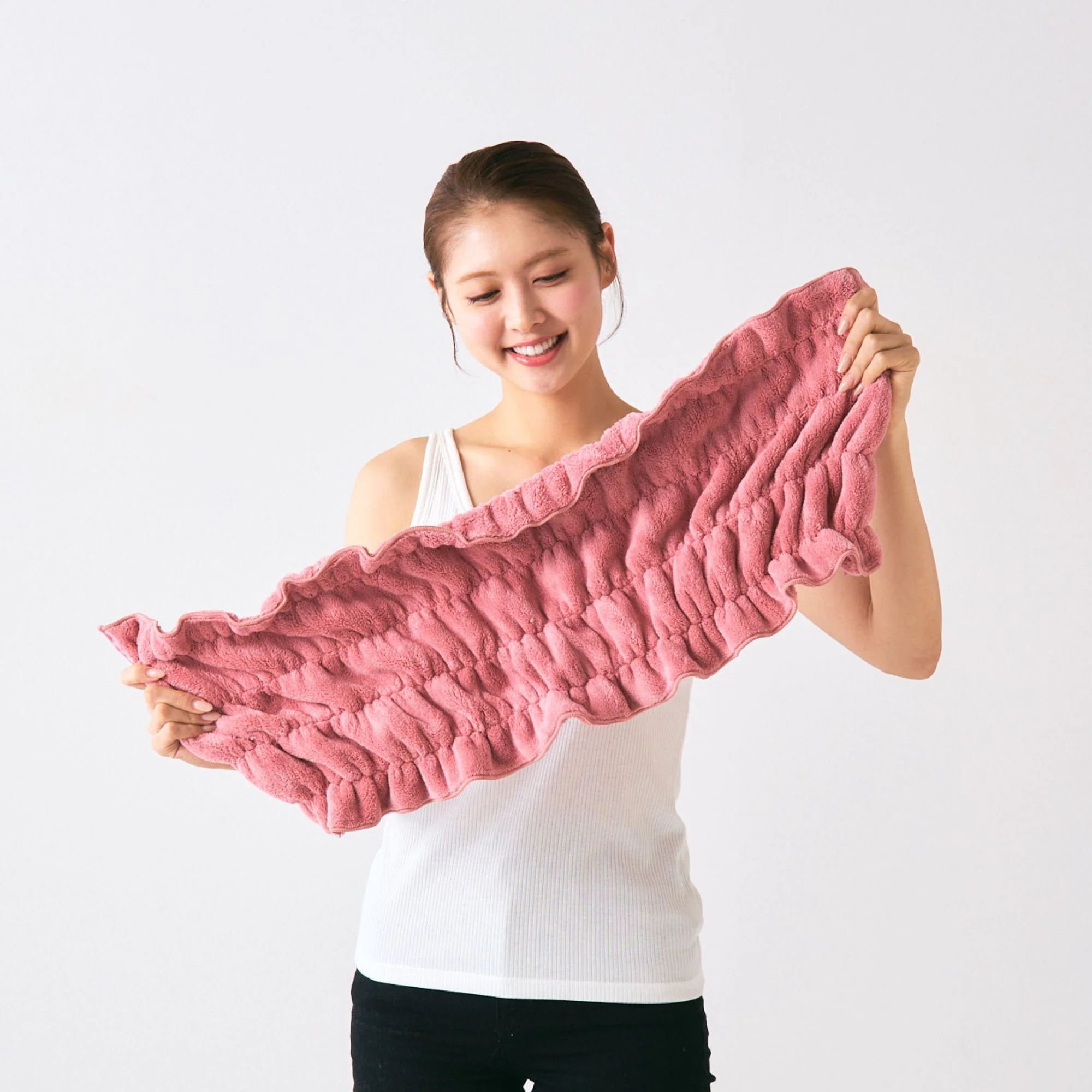 ヘアドライタオル ブルー - Image 8