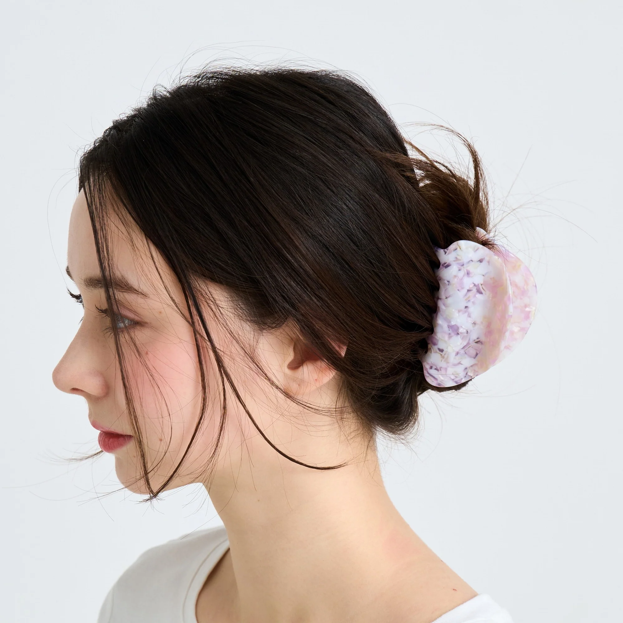 【2025年春夏モデル】ヘアクリップ M ライトパープル - Image 7