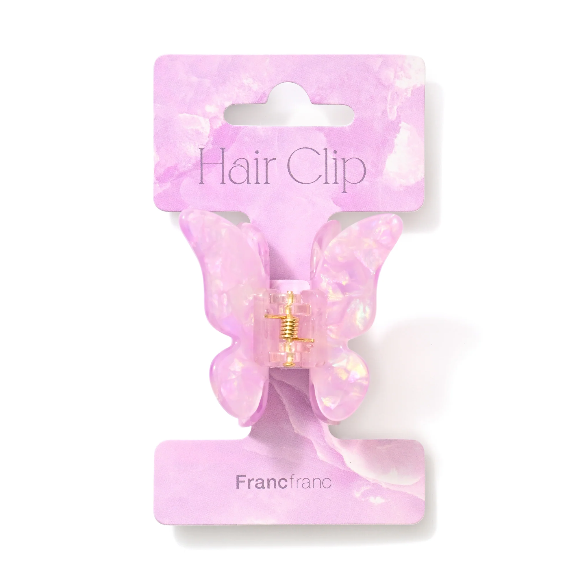 バタフライ ヘアクリップ パープル - Image 7