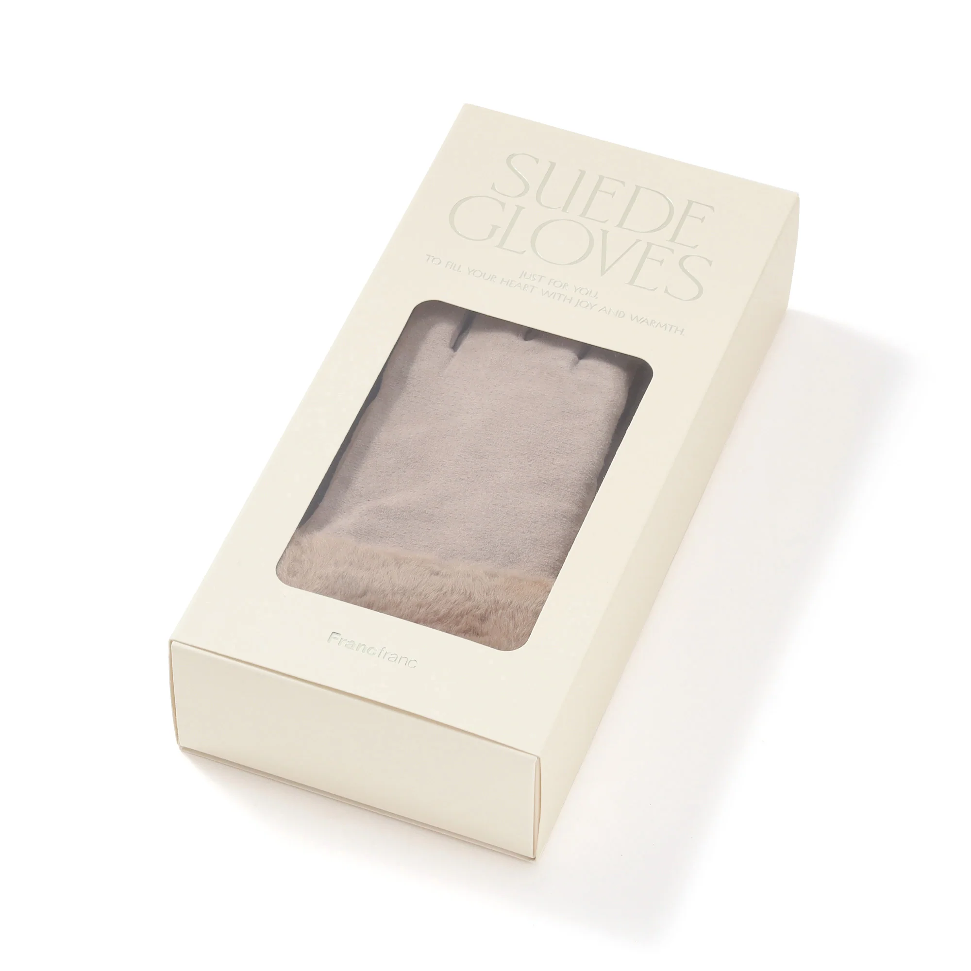 スエードグローブ ベージュ - Image 8