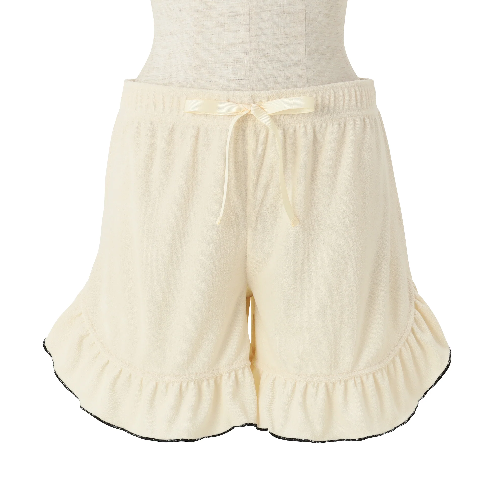 キシリトール加工 パイルパジャマ ベージュ - Image 9