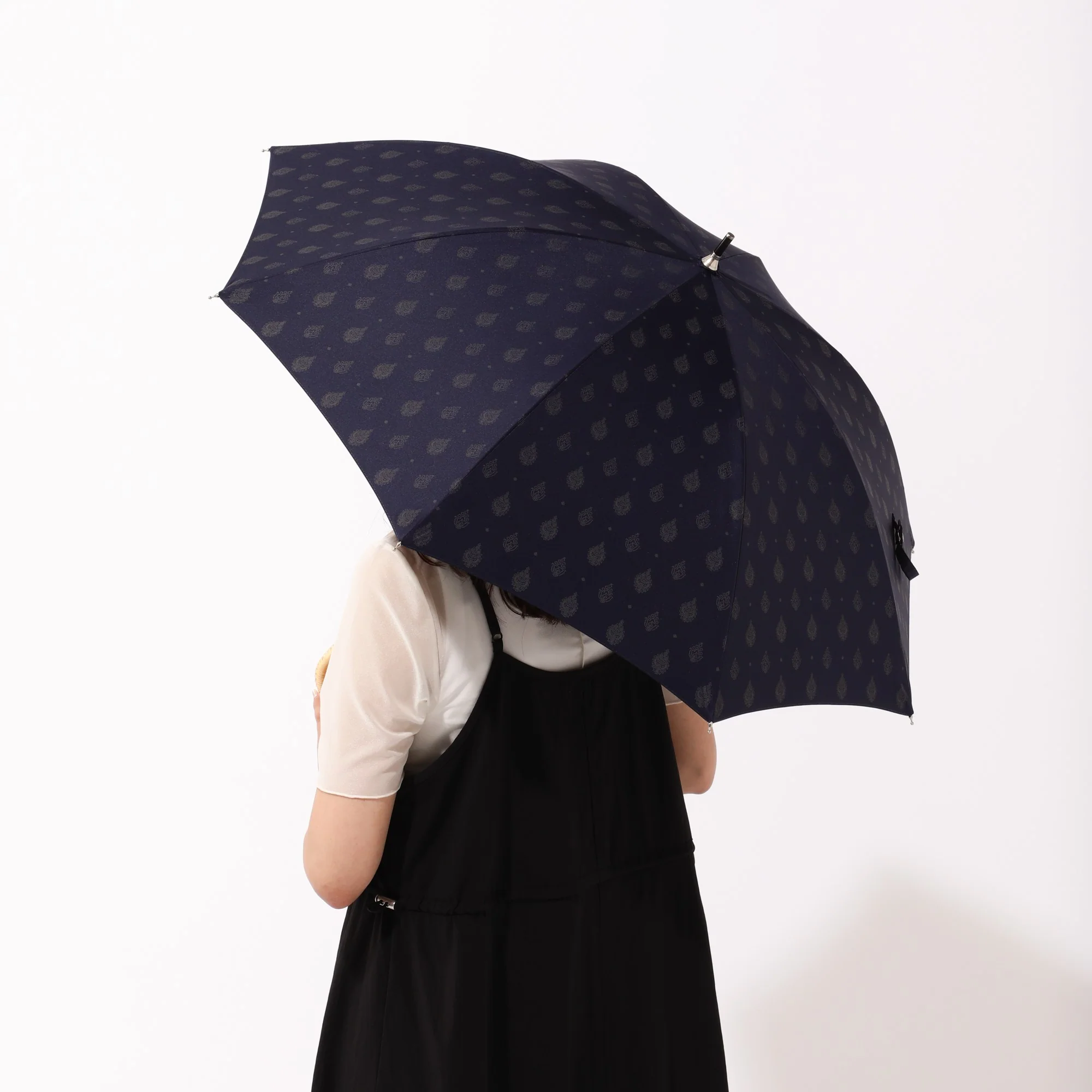 テンポ 長傘 ネイビー(晴雨兼用) - Image 10