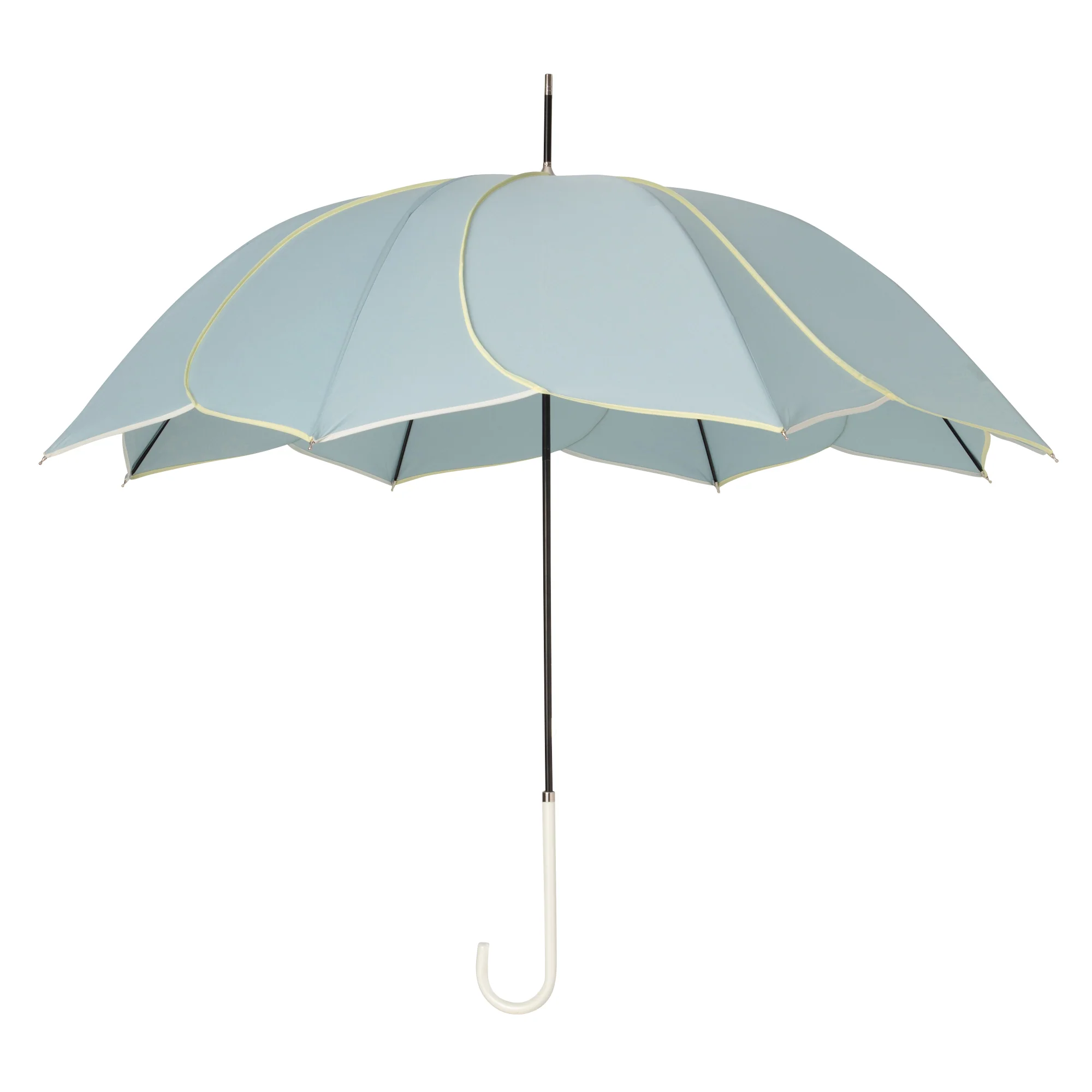 バイカラーパイピング 長傘 58cm グリーン - Image 3