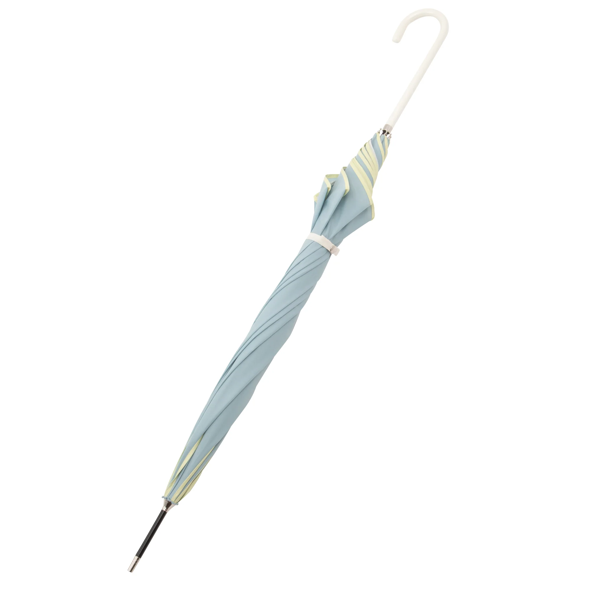 バイカラーパイピング 長傘 58cm グリーン - Image 6