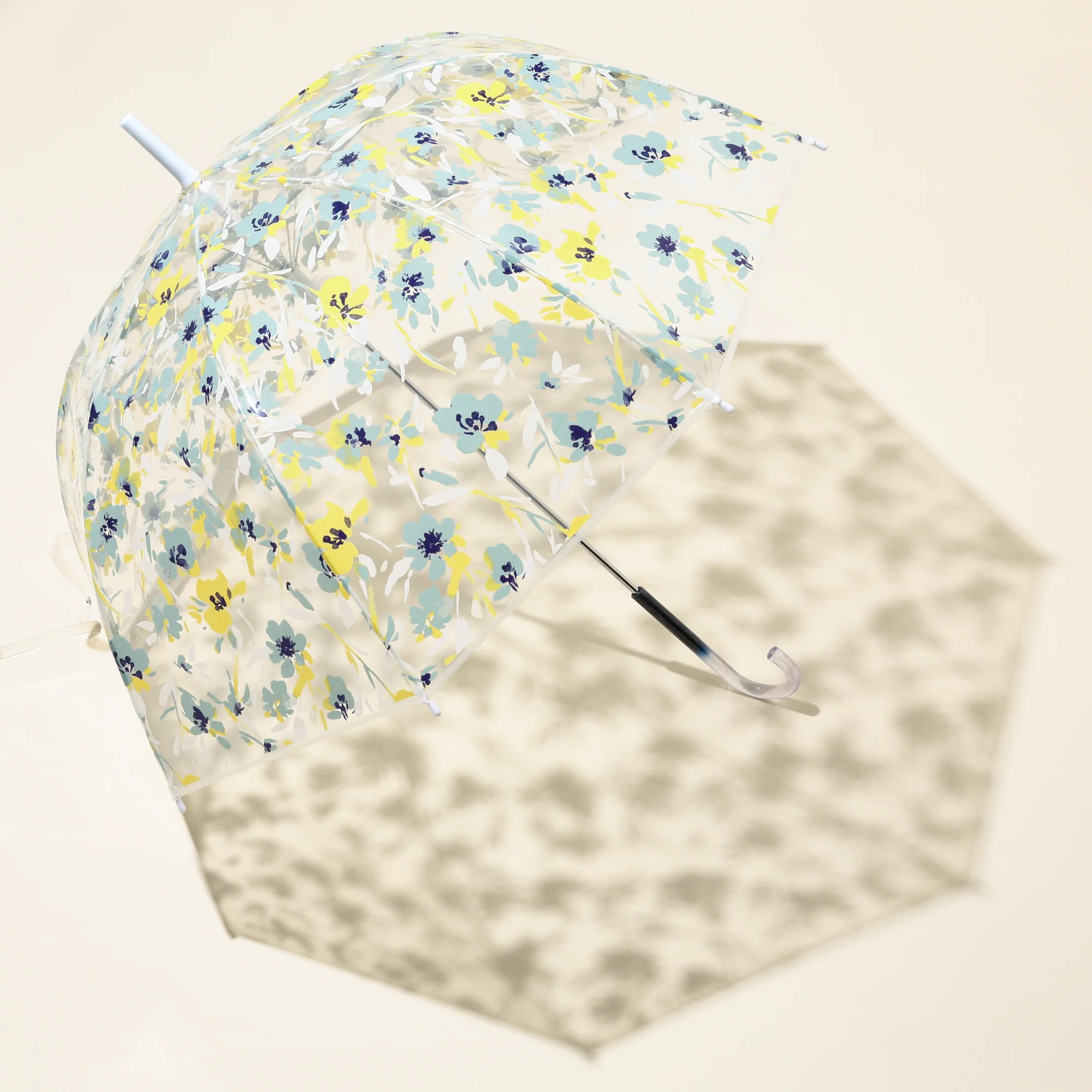 プリュイ スモールフラワー 長傘 58cm グリーン【2022年モデル】 - Image 8