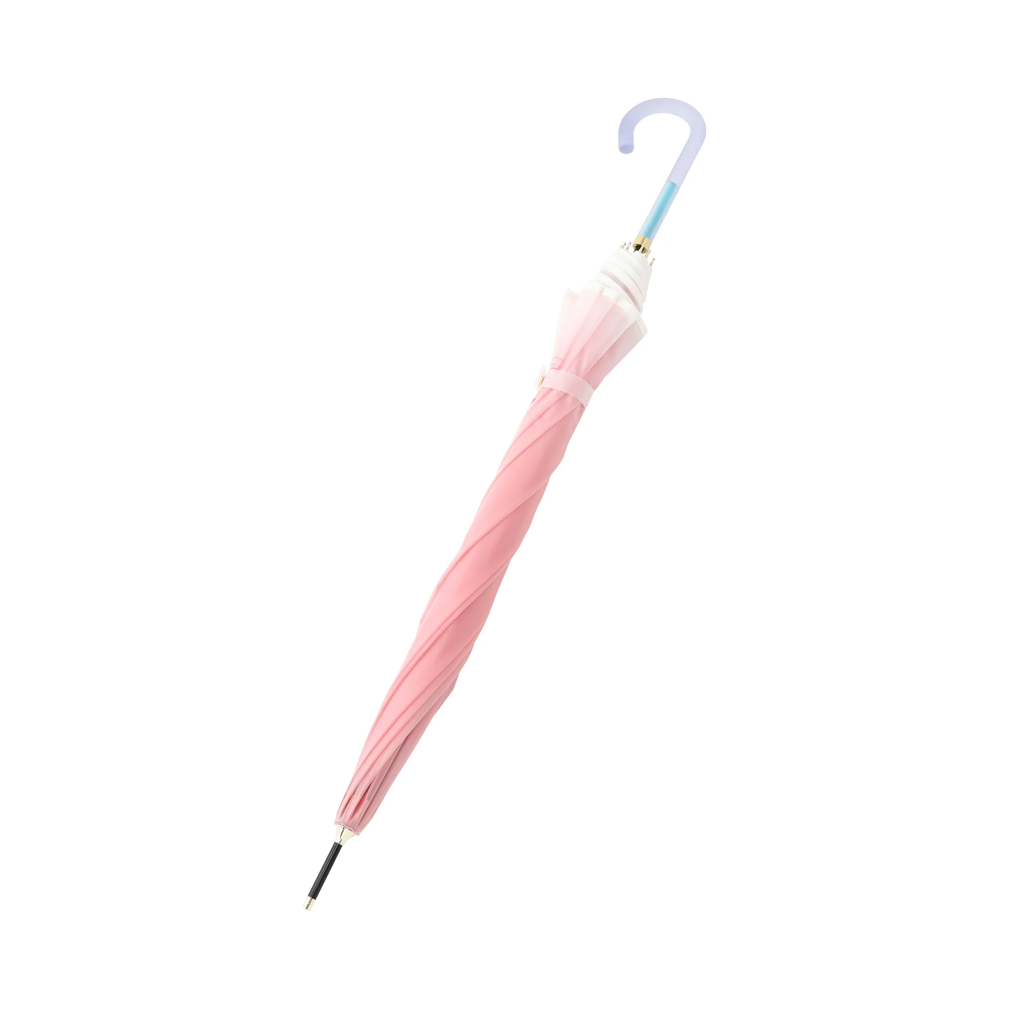 コスメティック アンブレラ 長傘 61cm ピンク - Image 6