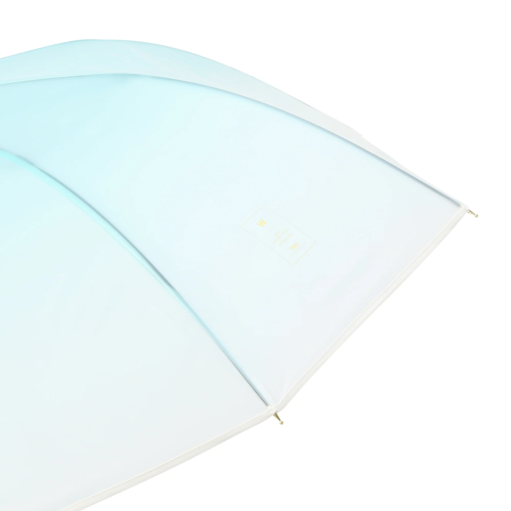 コスメティック アンブレラ 長傘 61cm ブルー - Image 4
