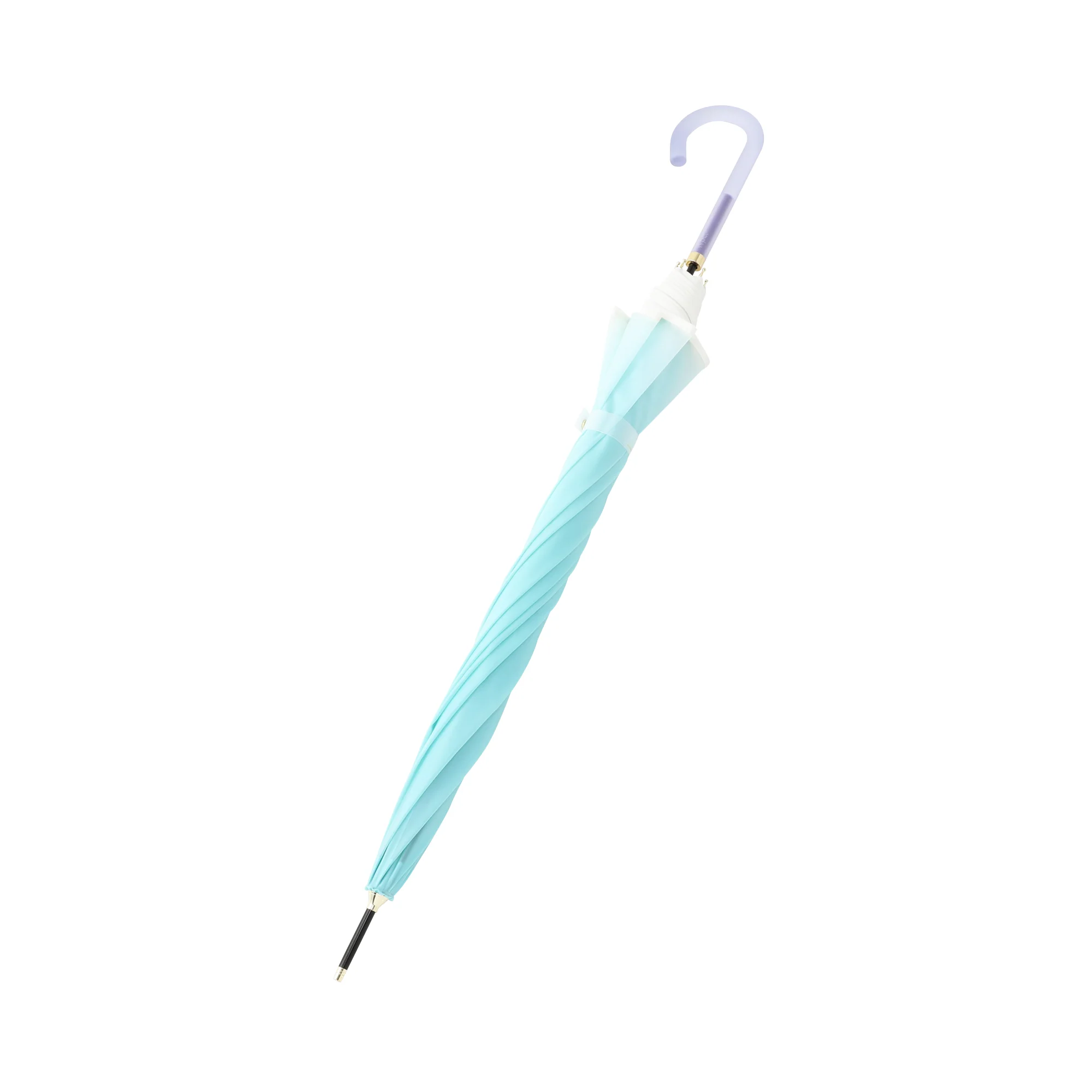 コスメティック アンブレラ 長傘 61cm ブルー - Image 6