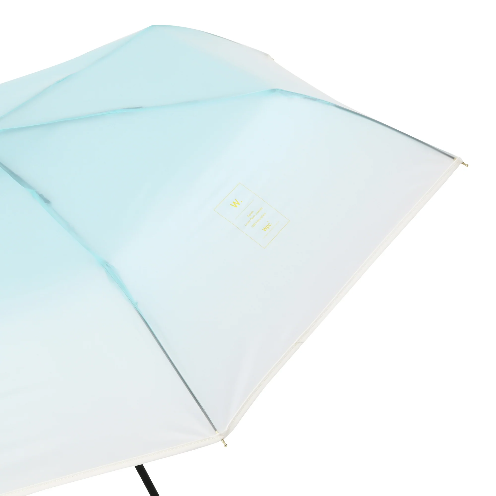 コスメティック アンブレラ 折りたたみ傘  50cm ブルー - Image 4