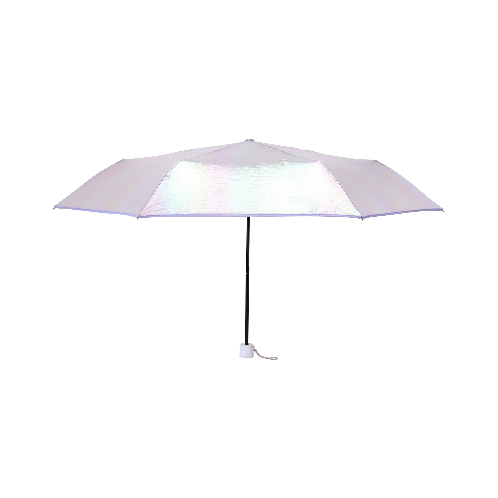 グロウパール アンブレラ 折りたたみ傘 50cm パープル - Image 2