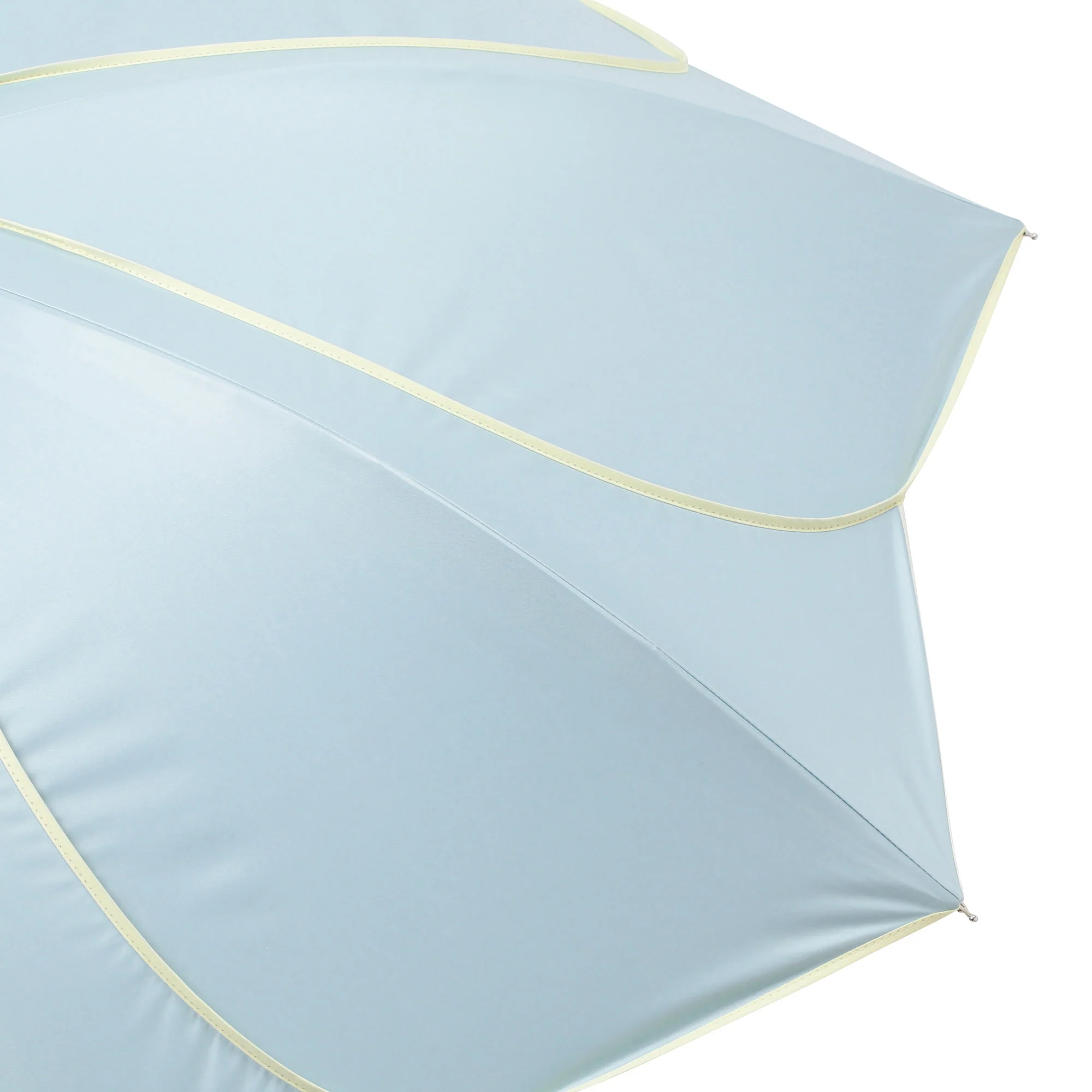 遮光 バイカラーパイピング 長傘 58cm グリーン（晴雨兼用） - Image 5