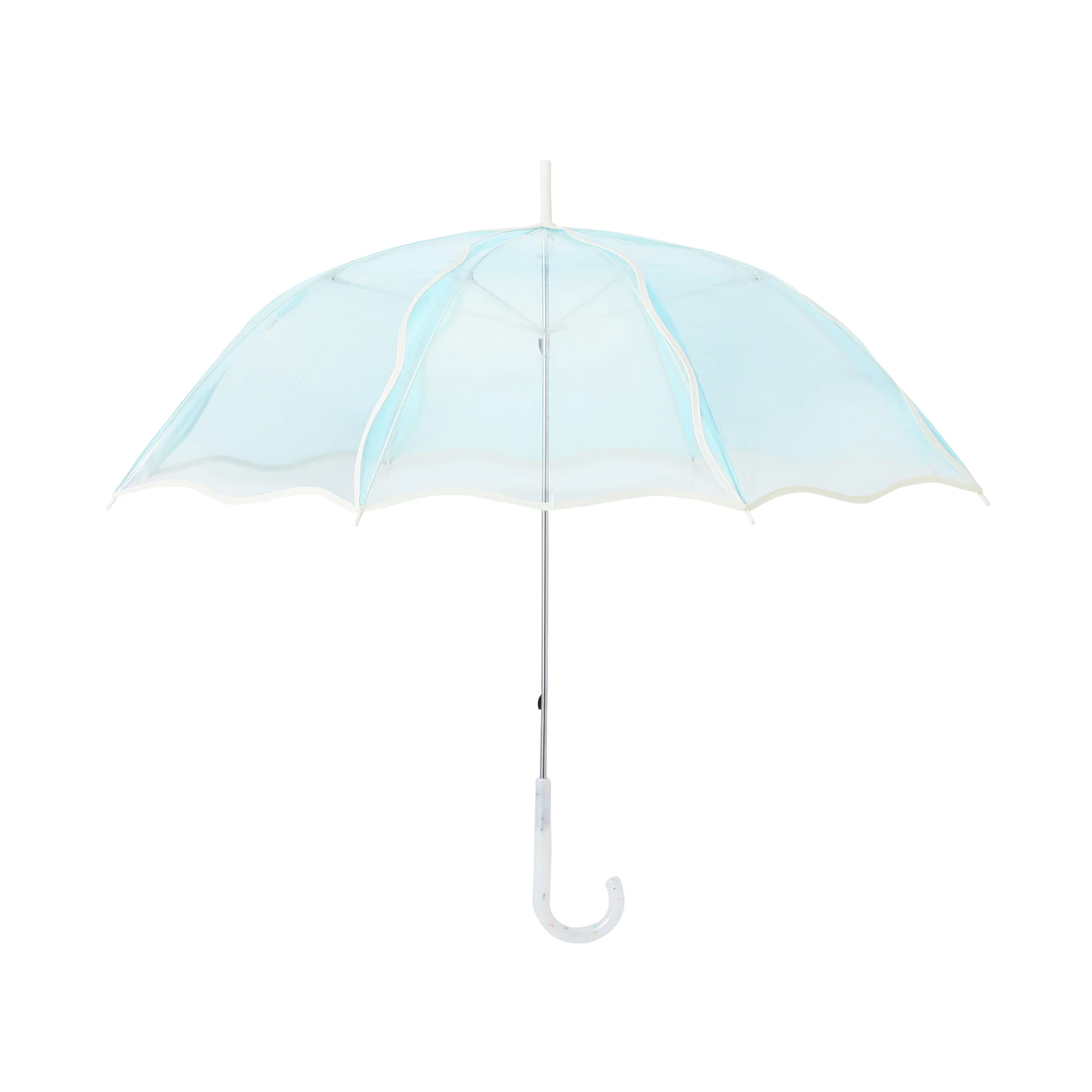 ウェービーアンブレラ 長傘 60cm ブルー - Image 4
