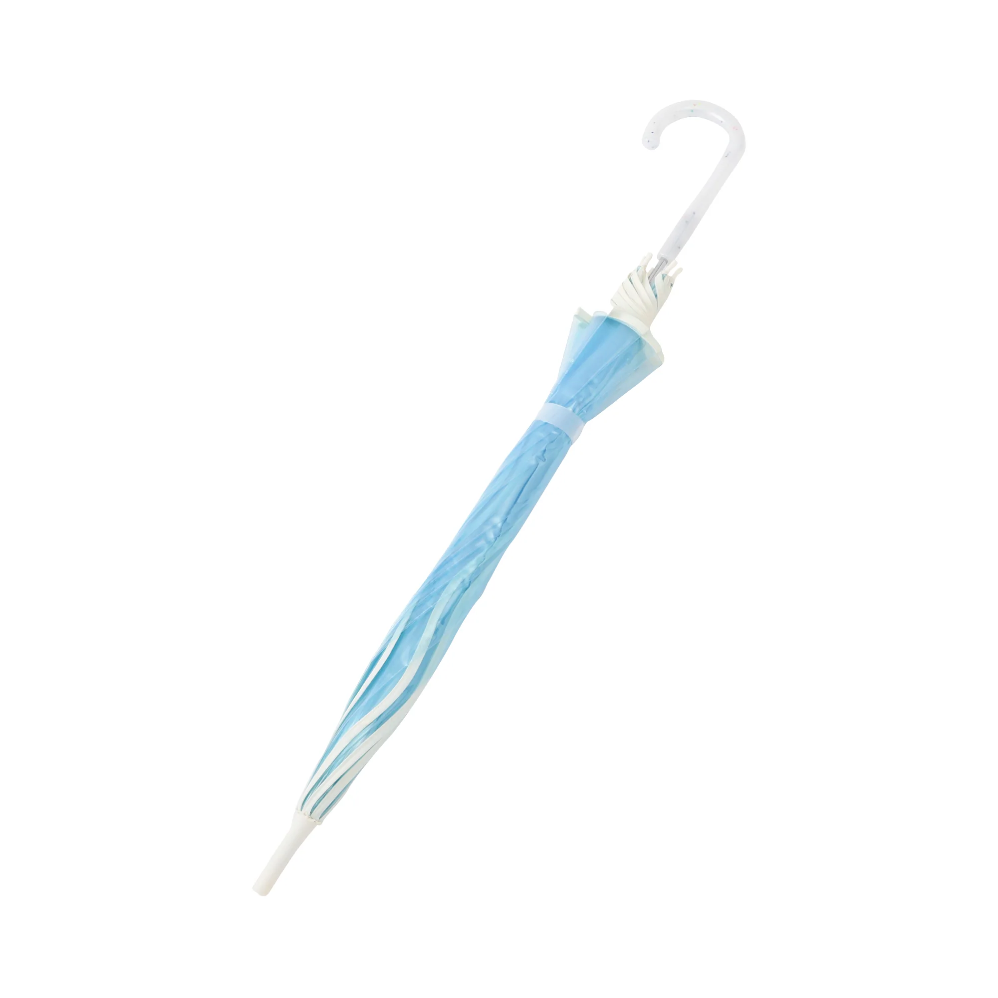 ウェービーアンブレラ 長傘 60cm ブルー - Image 9