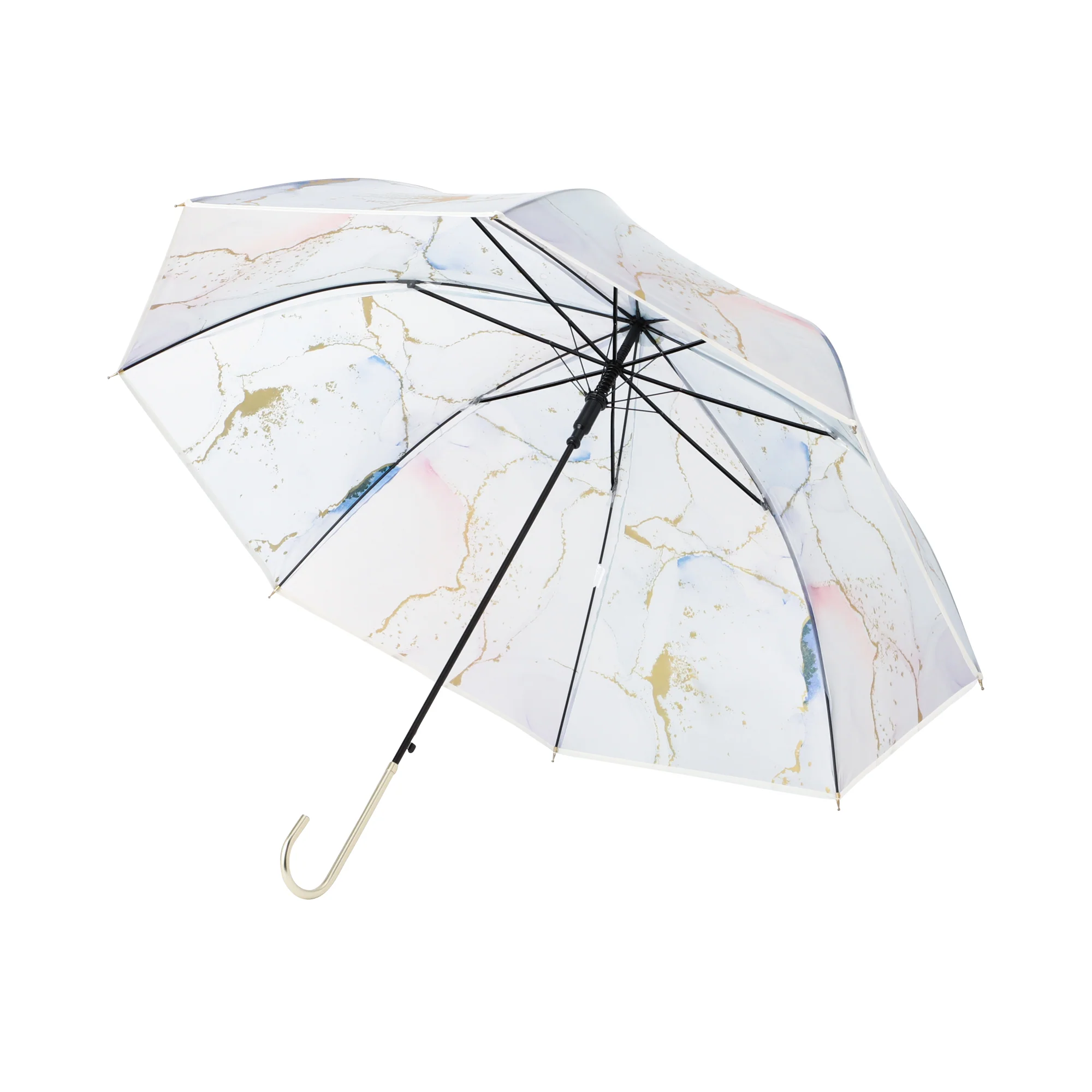 インクアートアンブレラ 長傘 61cm スカイブルー - Image 5