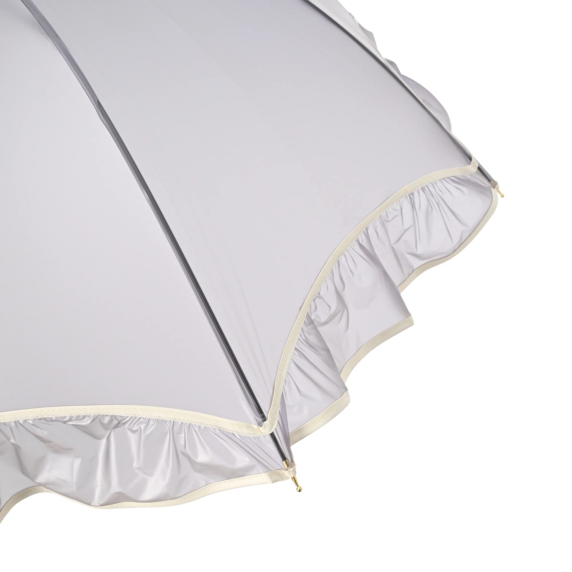 シアーフリルアンブレラ 長傘 61cm グレー - Image 6