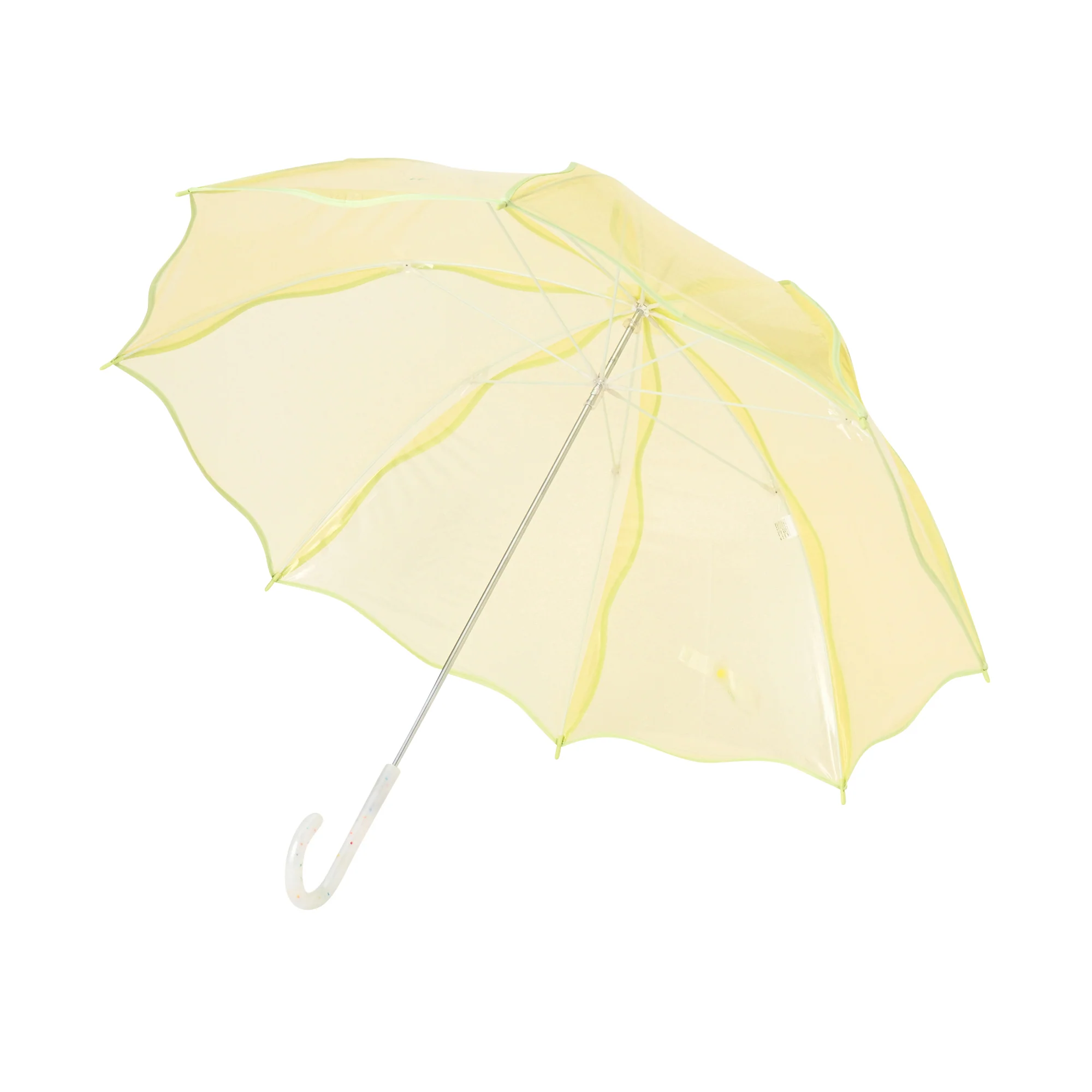 ウェービーアンブレラ 長傘 60cm イエロー - Image 3