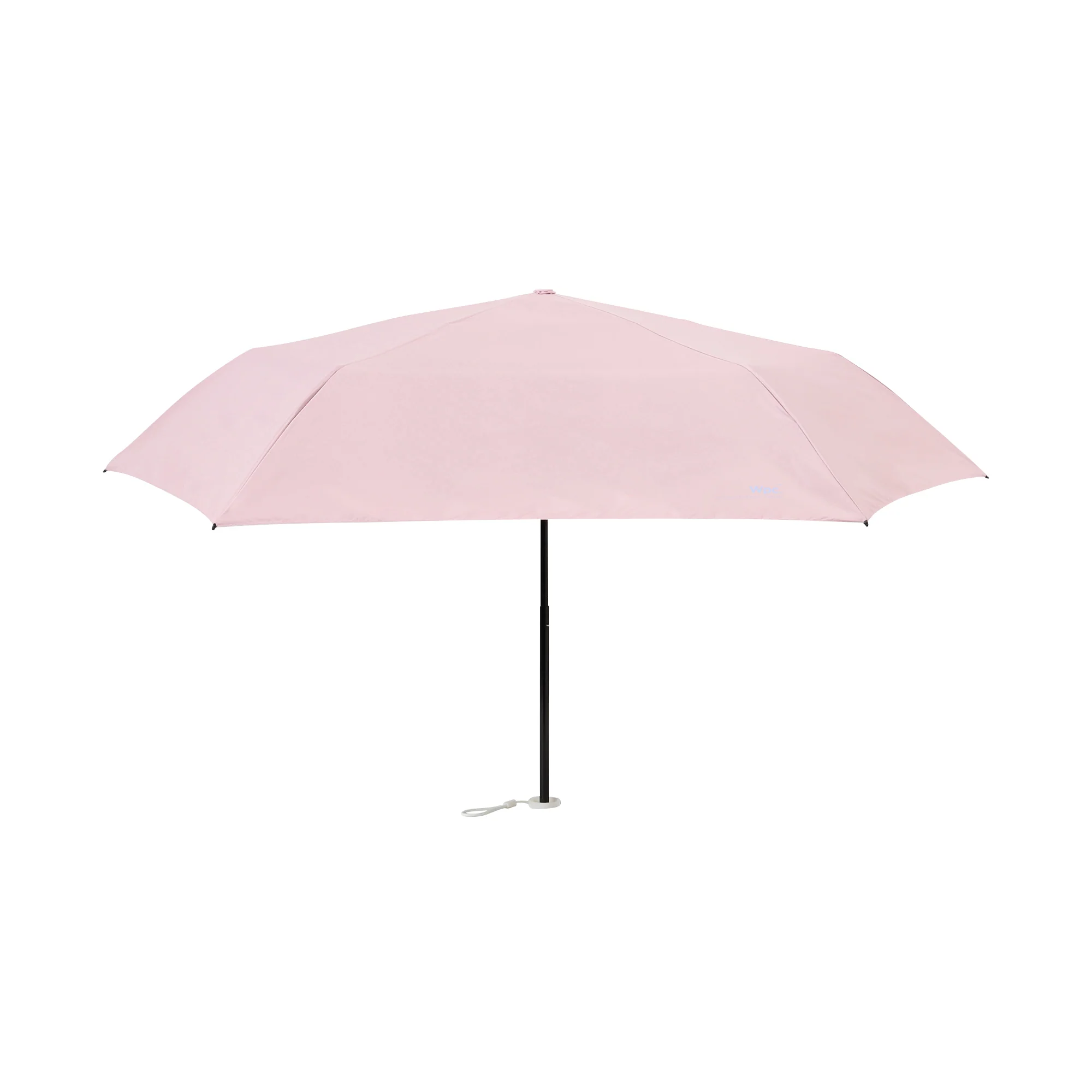 遮光軽量ソリッド 折りたたみ傘 50cm ピンク（晴雨兼用） - Image 3