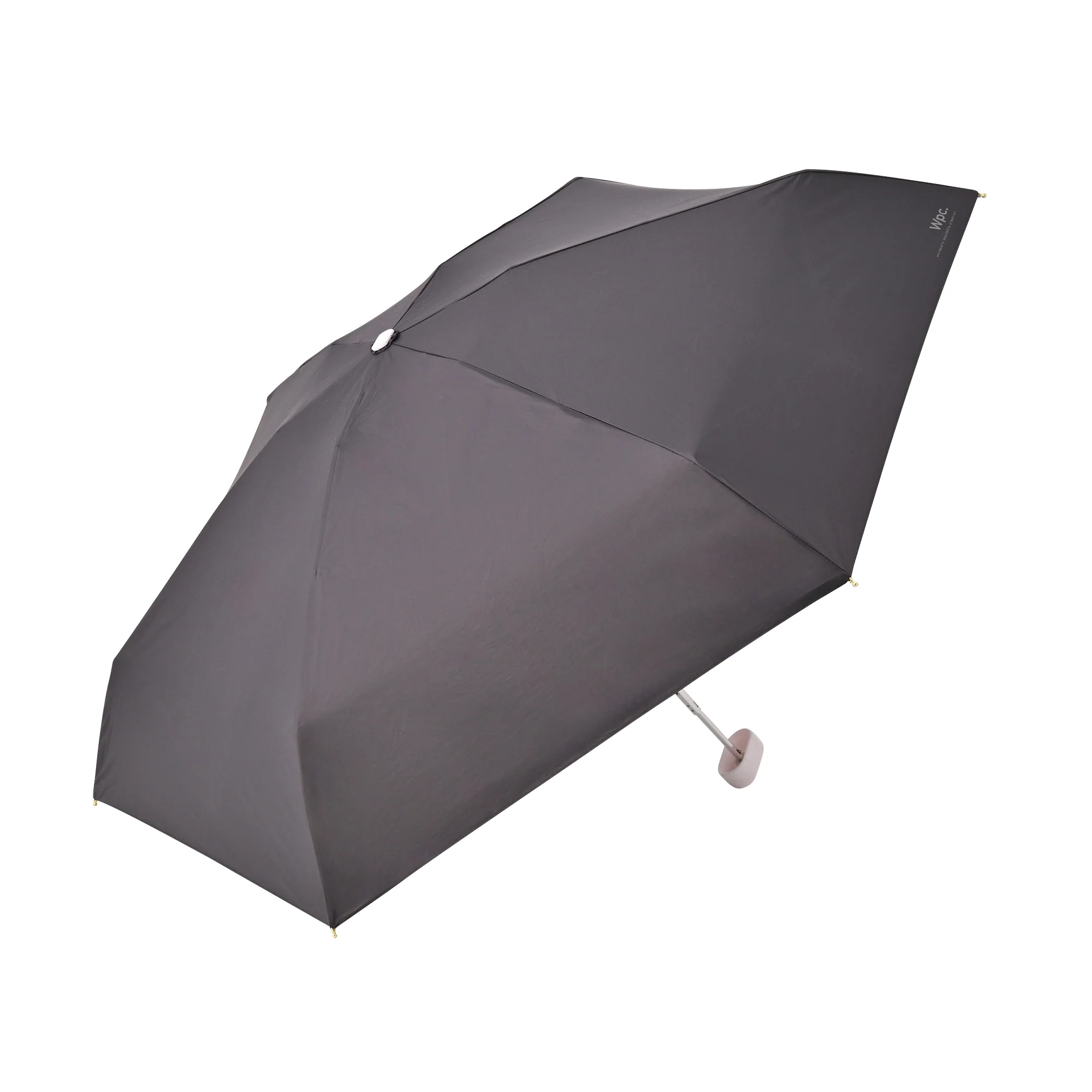 遮光ポシェットtiny 折りたたみ傘 46cm チャコールグレー（晴雨兼用） - Image 3