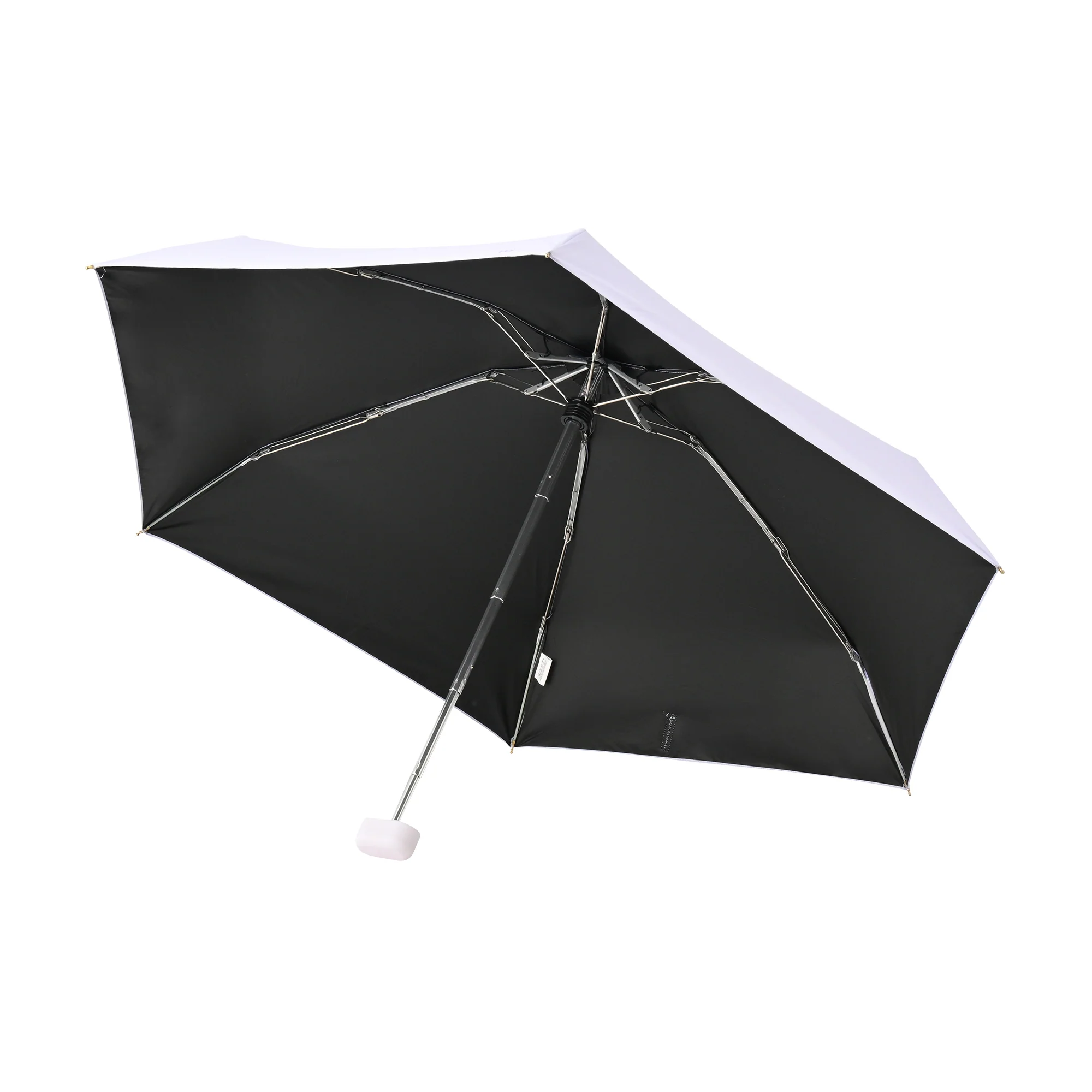 遮光ポシェットtiny 折りたたみ傘 46cm ラベンダー（晴雨兼用） - Image 5