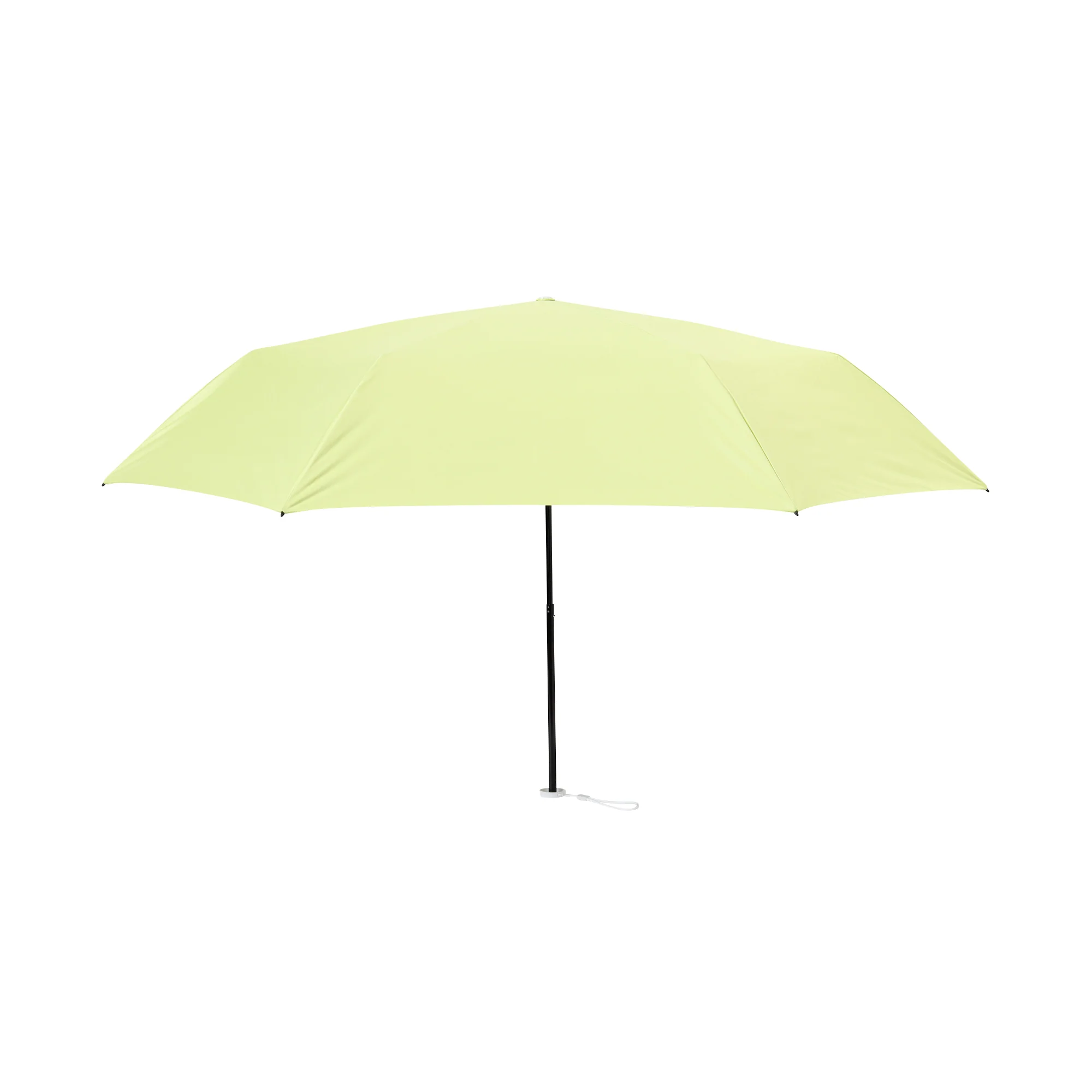 遮光HEAT DOWN プレーン 折りたたみ傘 55cm グリーン（晴雨兼用） - Image 3