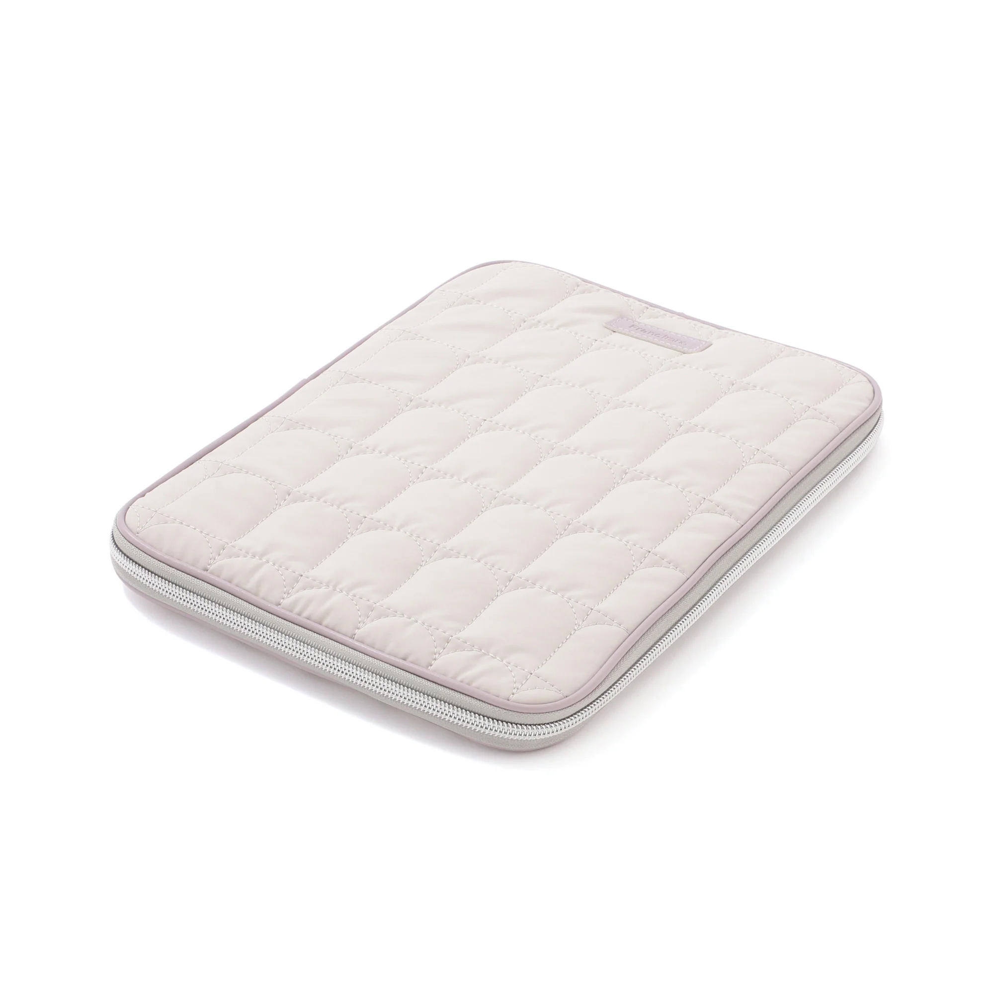 アーチキルト タブレットケース ライトグレー - Image 4