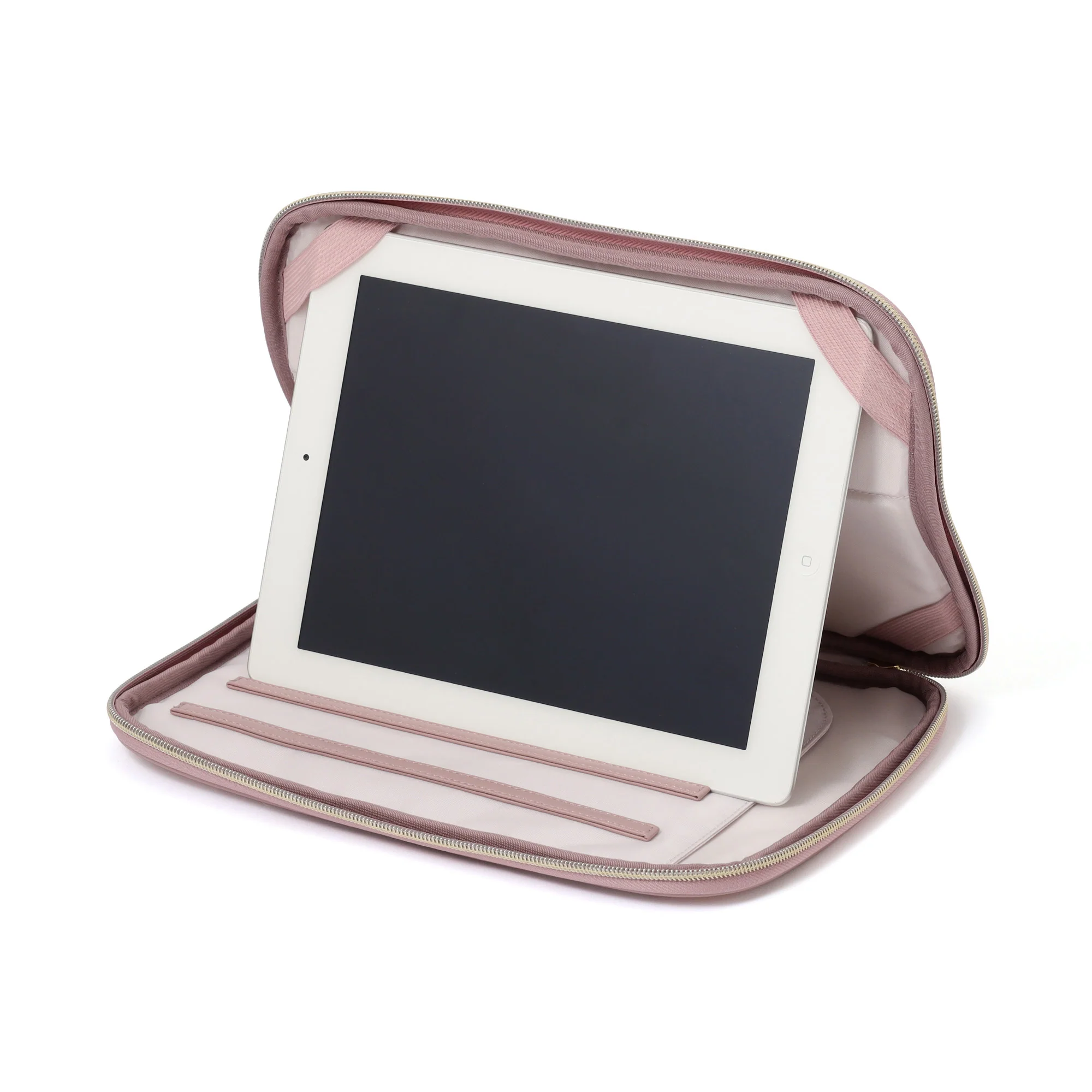 ノーブルキルト タブレットケース ライトピンク - Image 6