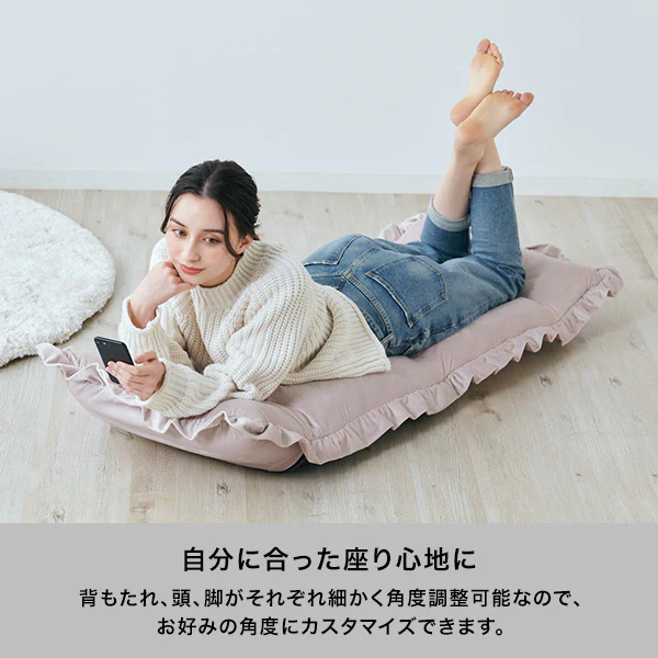 【EC限定】カラン フロアチェア ハイバック グレー - Image 5