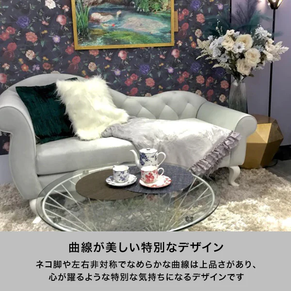 エーデル カウチ  ライトグレー - Image 3
