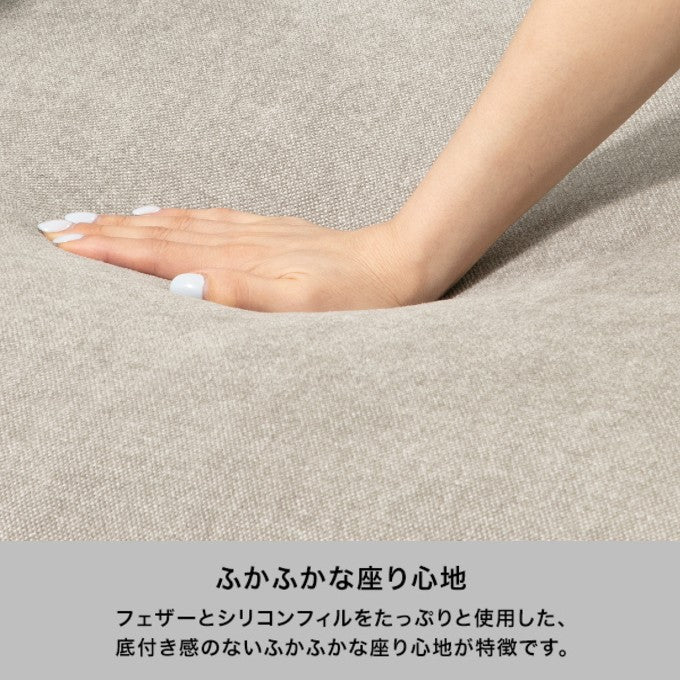 リーナ オットマン グレー - Image 2